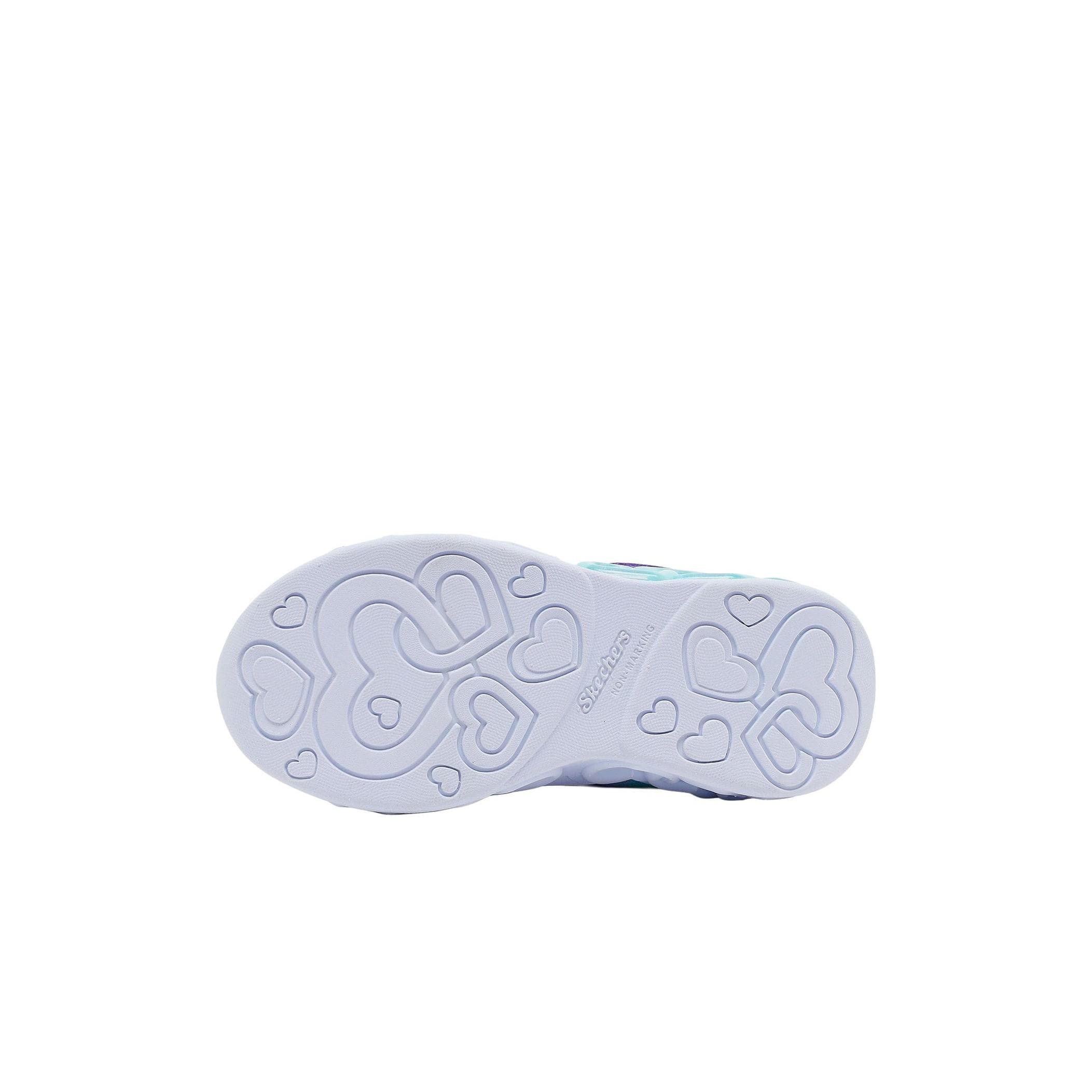 Skechers Skechers Infınıte Heart Lıghts - Heart Jewels Bebek Spor Ayakkabı Mor - 3