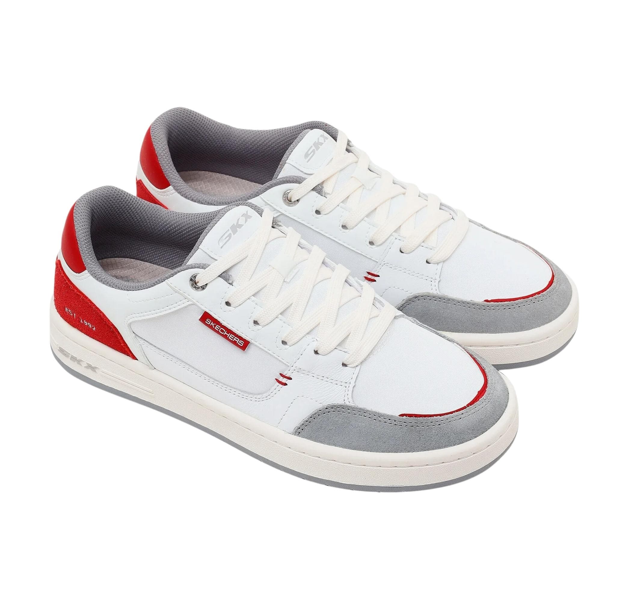 Skechers Skechers League Erkek Spor Ayakkabı Beyaz - 3