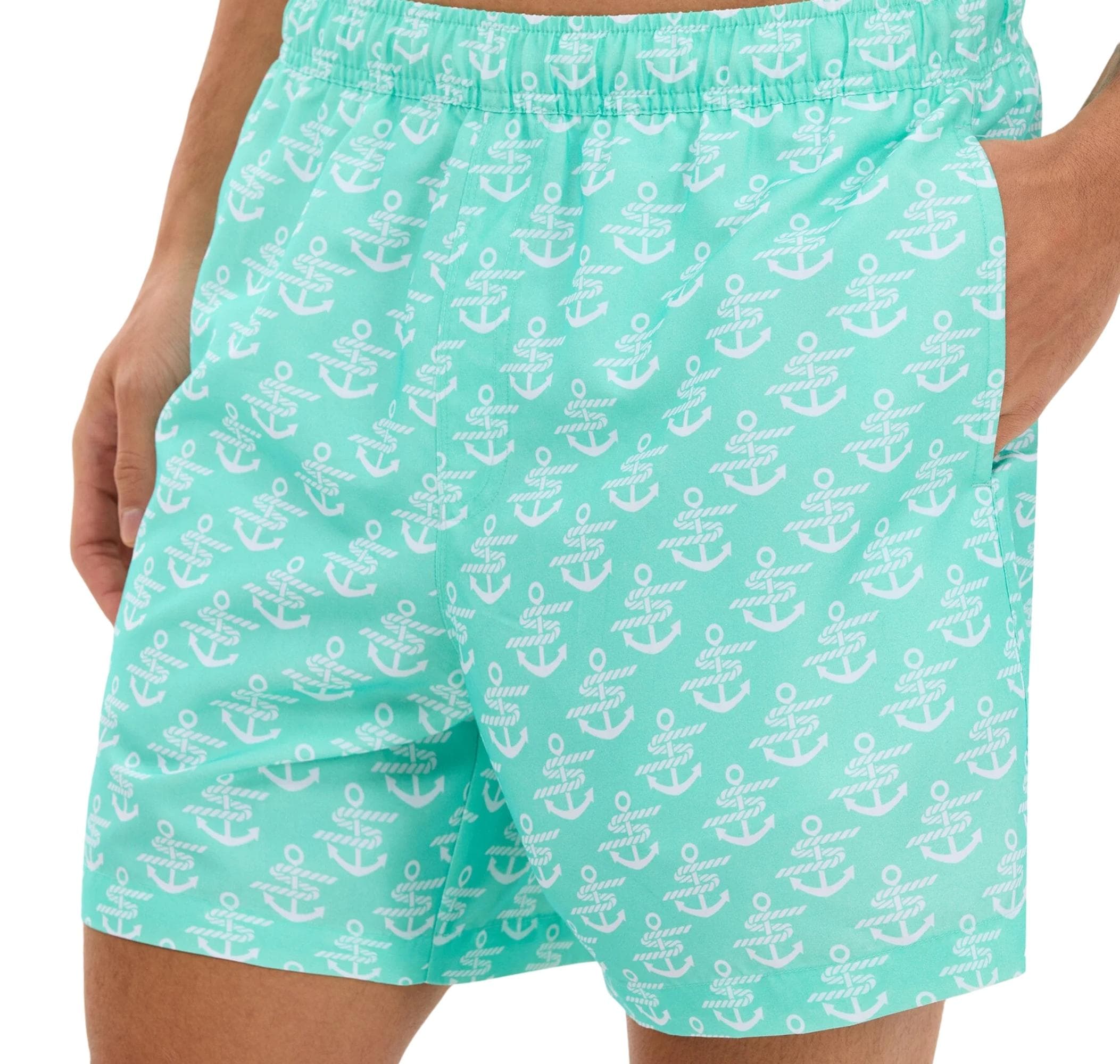 Skechers Skechers M 5 Inch Swimshort Erkek Mayo Mavi - 3