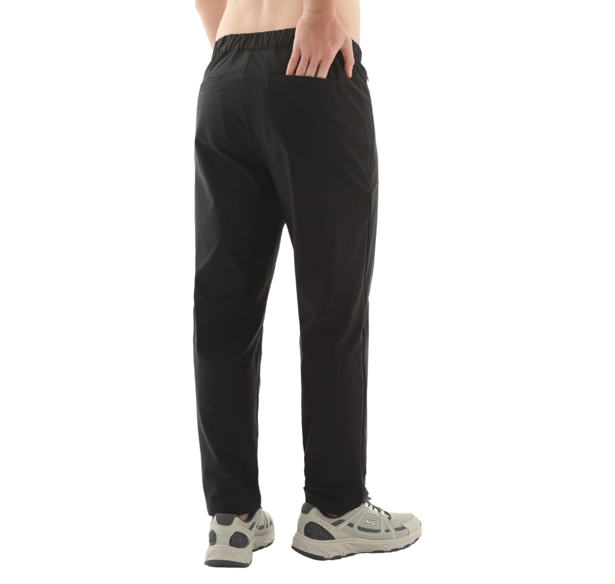 Skechers Skechers M Coated Slim Pant Erkek Eşofman Altı Siyah - 4