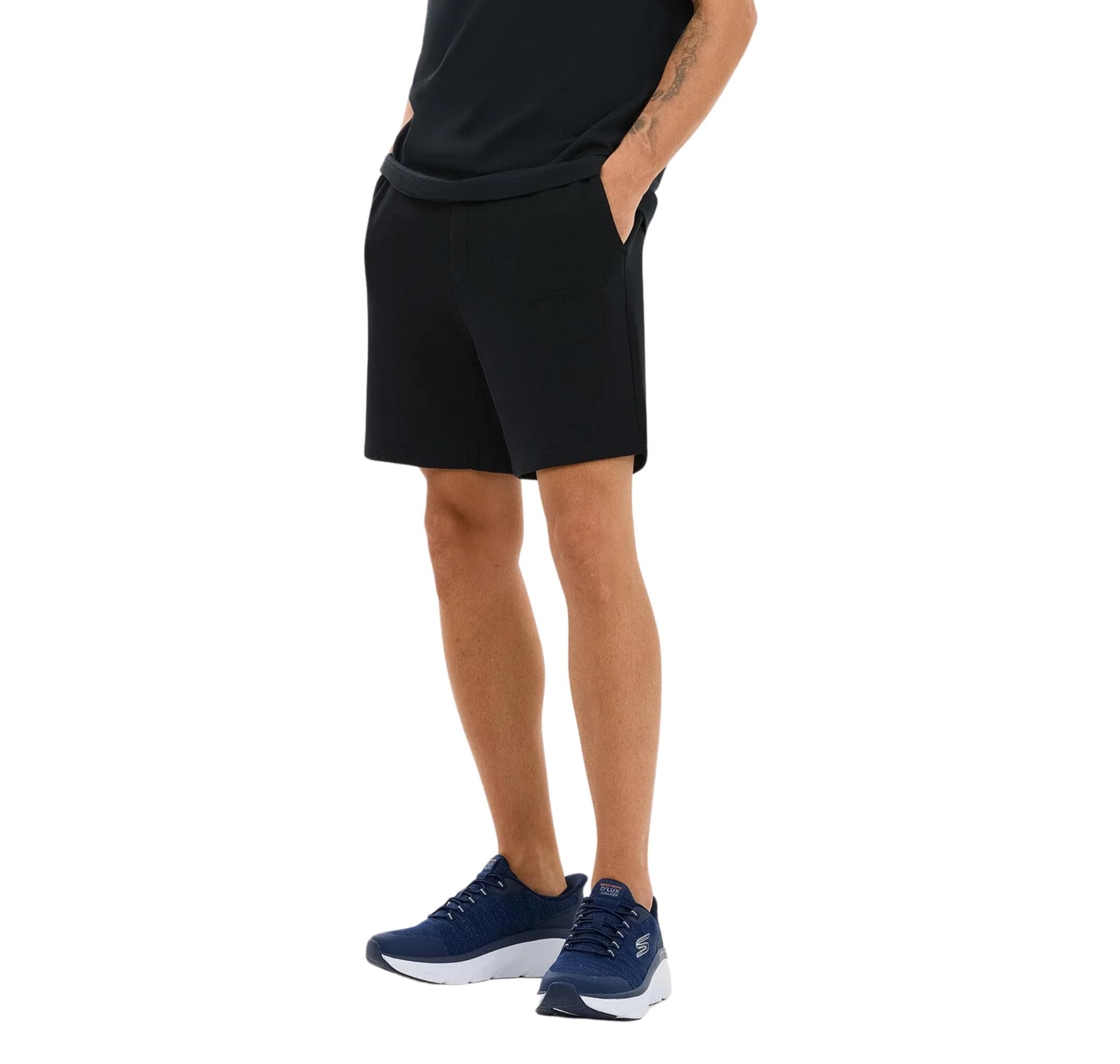 Skechers Skechers M Essential Sweat Short Erkek Şort Ve Kapri Siyah - 2