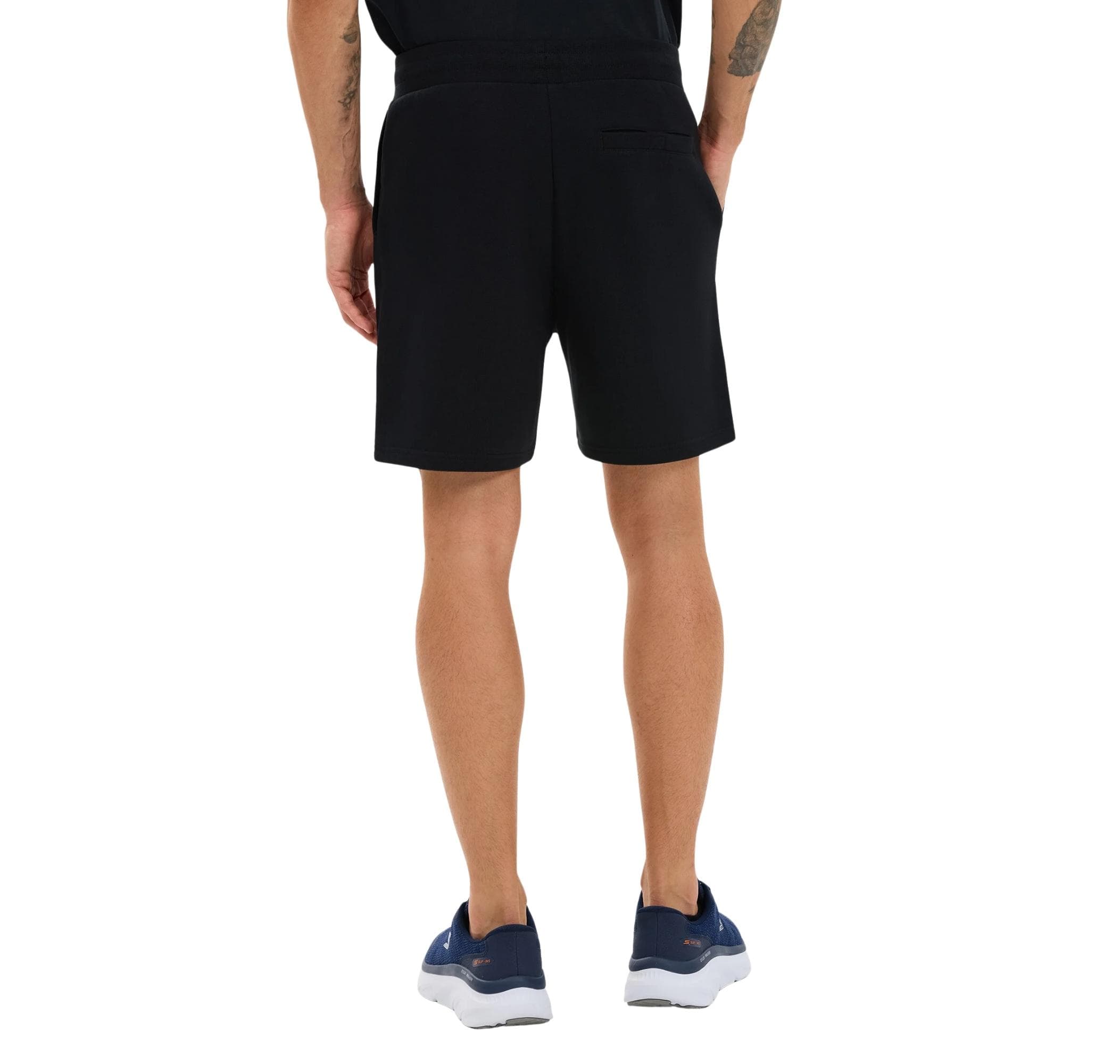 Skechers Skechers M Essential Sweat Short Erkek Şort Ve Kapri Siyah - 4