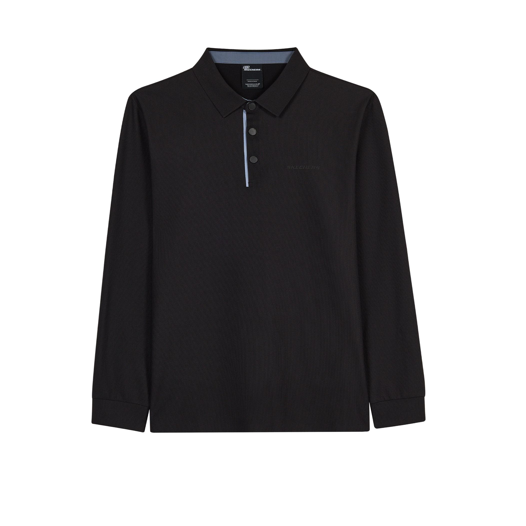 Skechers Skechers M Long Sleeve Waffle Polo Erkek Sweatshirt