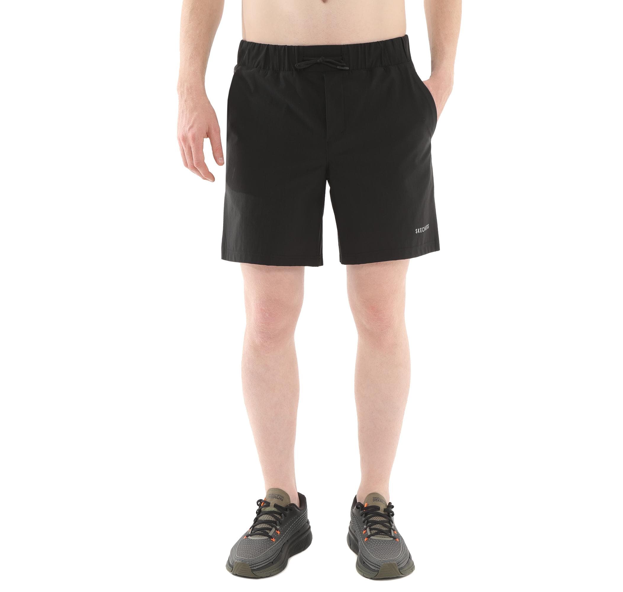 Skechers Skechers M Micro 7 Inch Short Erkek Şort Ve Kapri Siyah