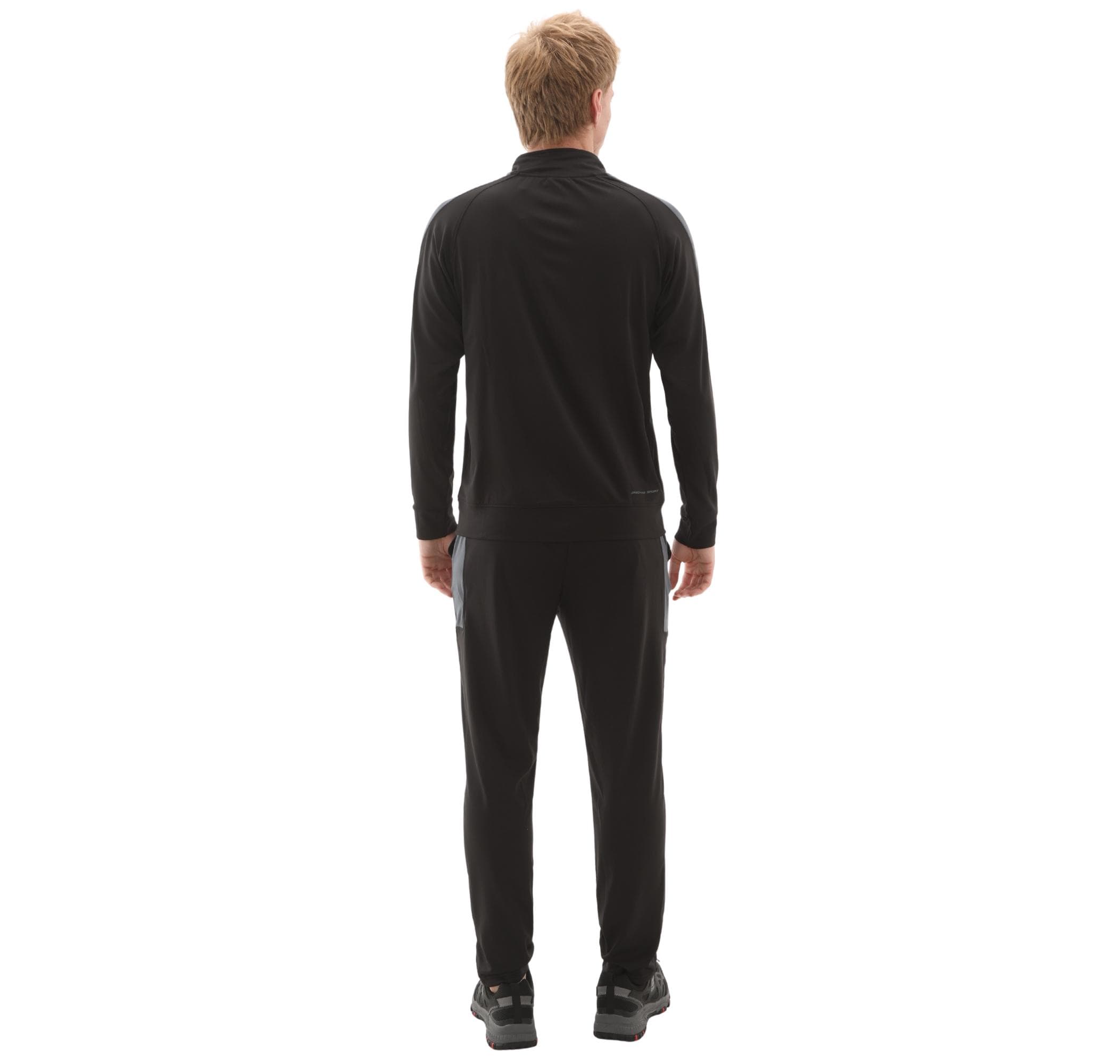 Skechers Skechers M Micro Essential Suit Erkek Eşofman Takımı Siyah - 5