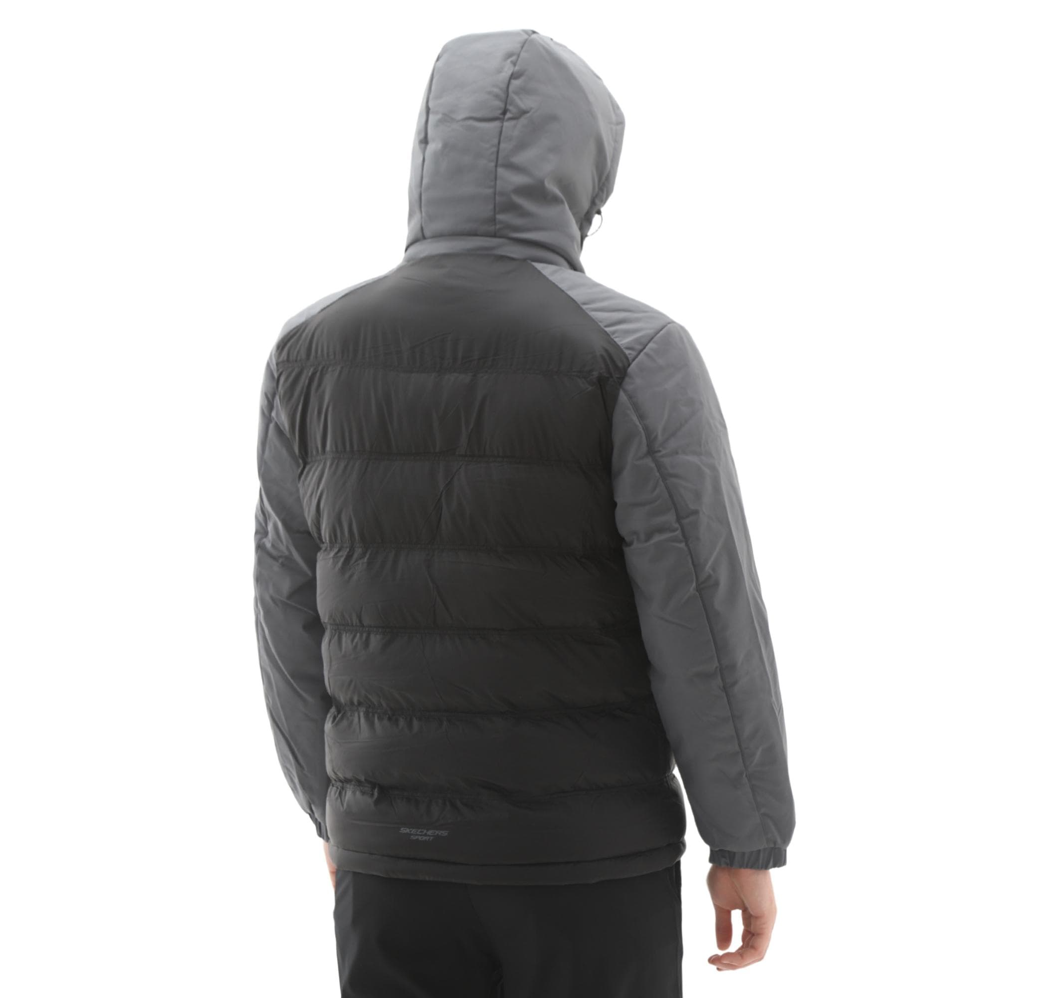 Skechers Skechers M Outerwear Padded Jacket Erkek Mont Lacivert - 5