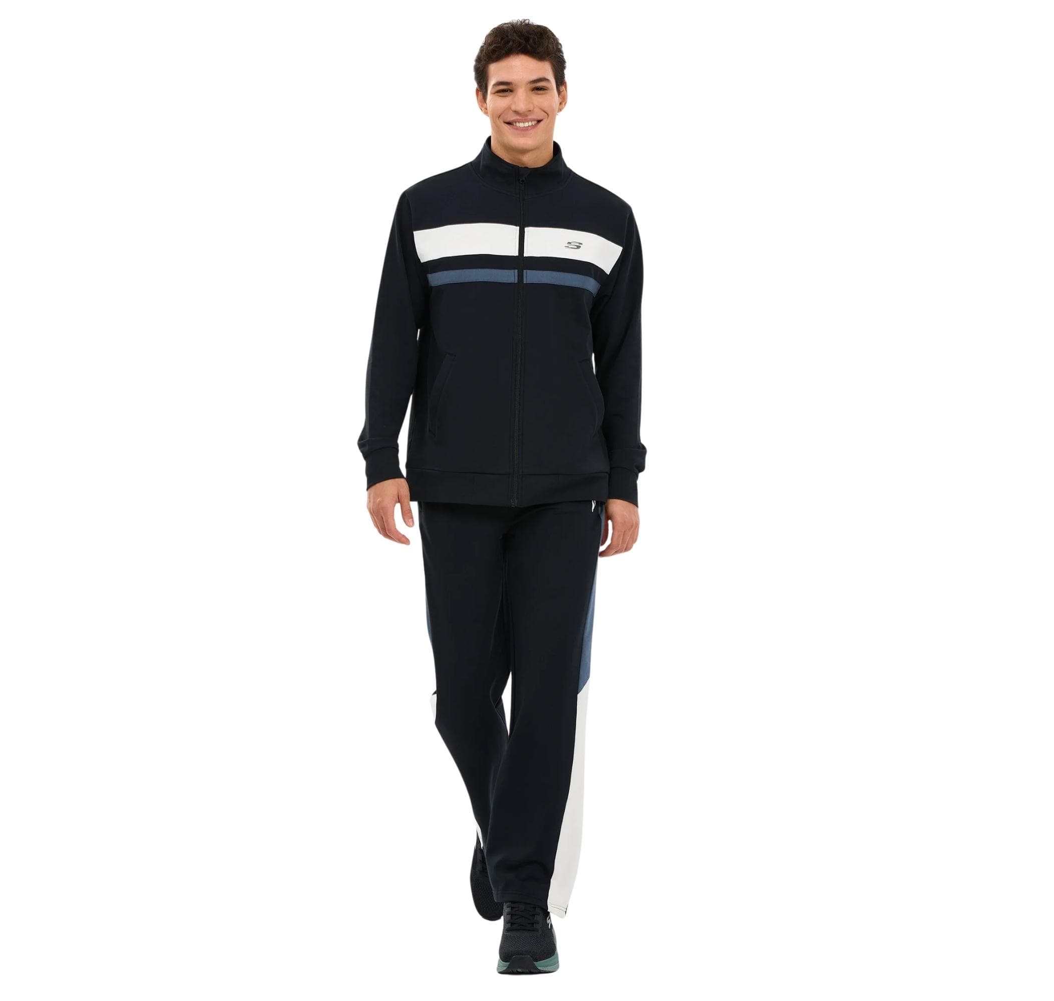 Skechers Skechers M Performance Coll. Track Suit Erkek Eşofman Takımı Siyah