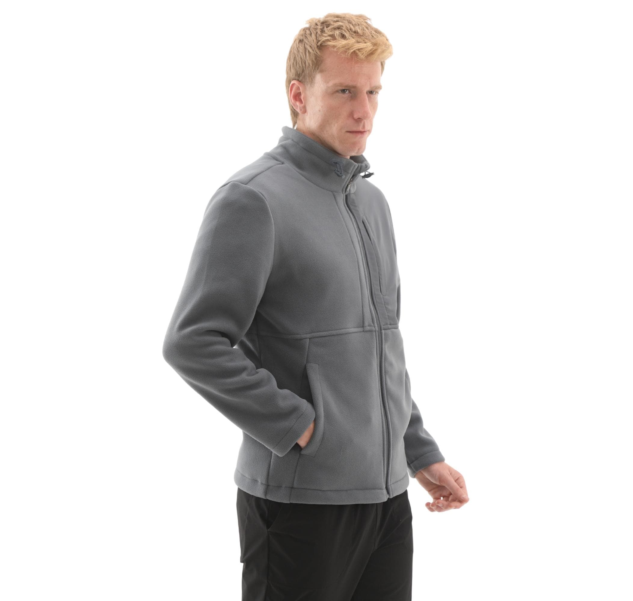 Skechers Skechers M Polar Jacket Erkek Ceket Antrasit - 2