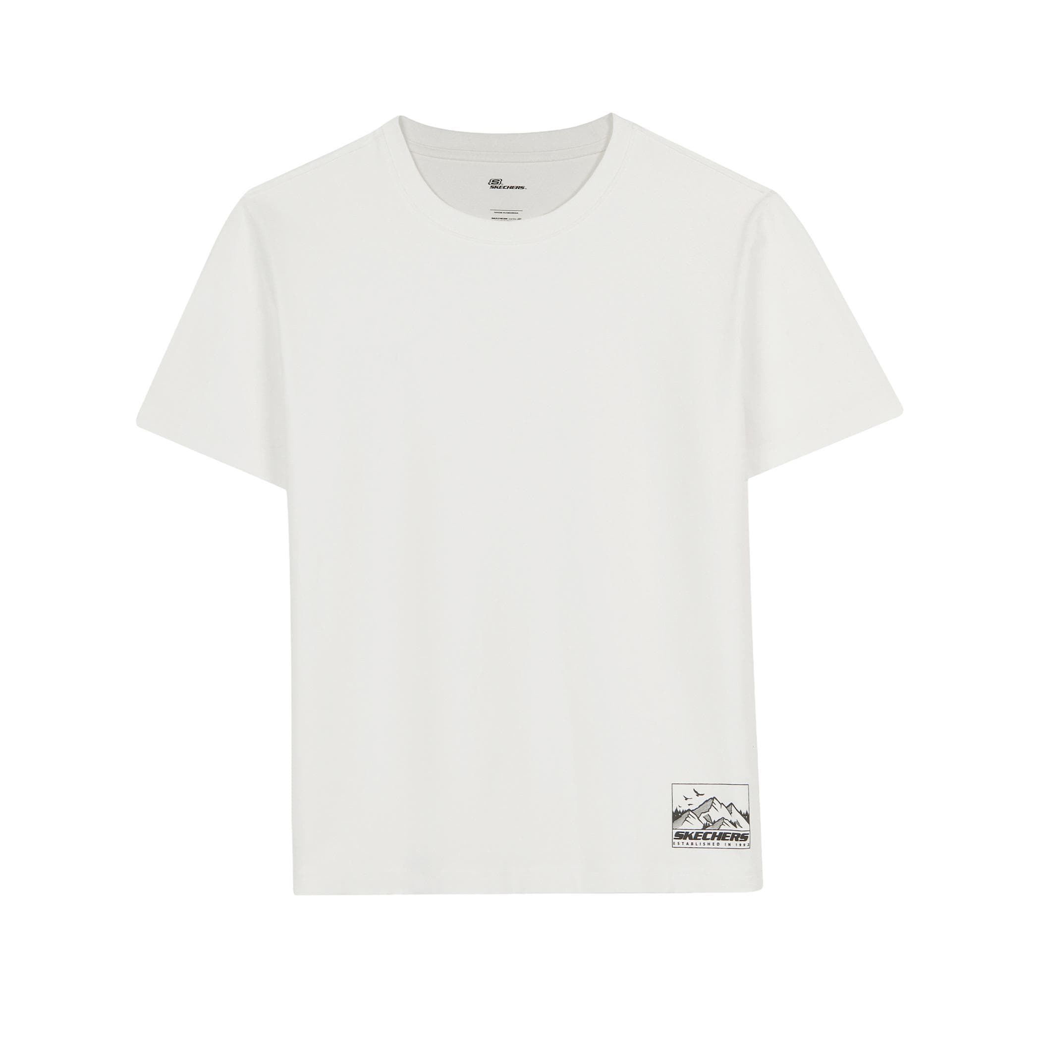 Skechers Skechers M Regular Box Logo T-Shirt Erkek T-Shirt