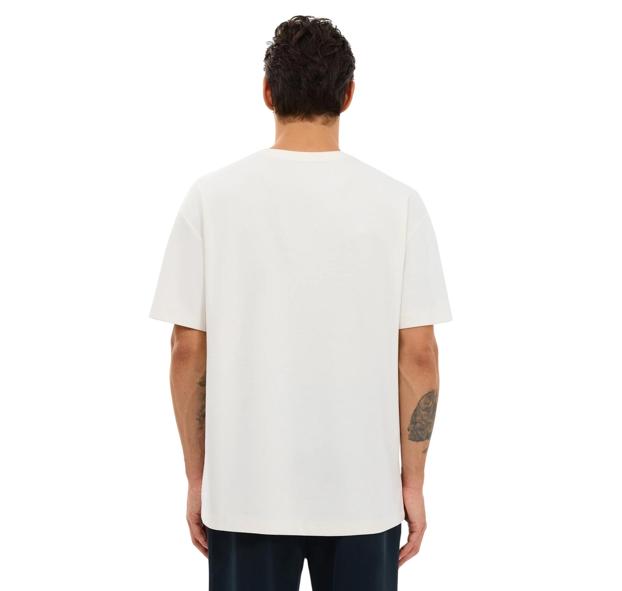 Skechers Skechers M Relaxed Fıt Erkek T-Shirt Beyaz - 4