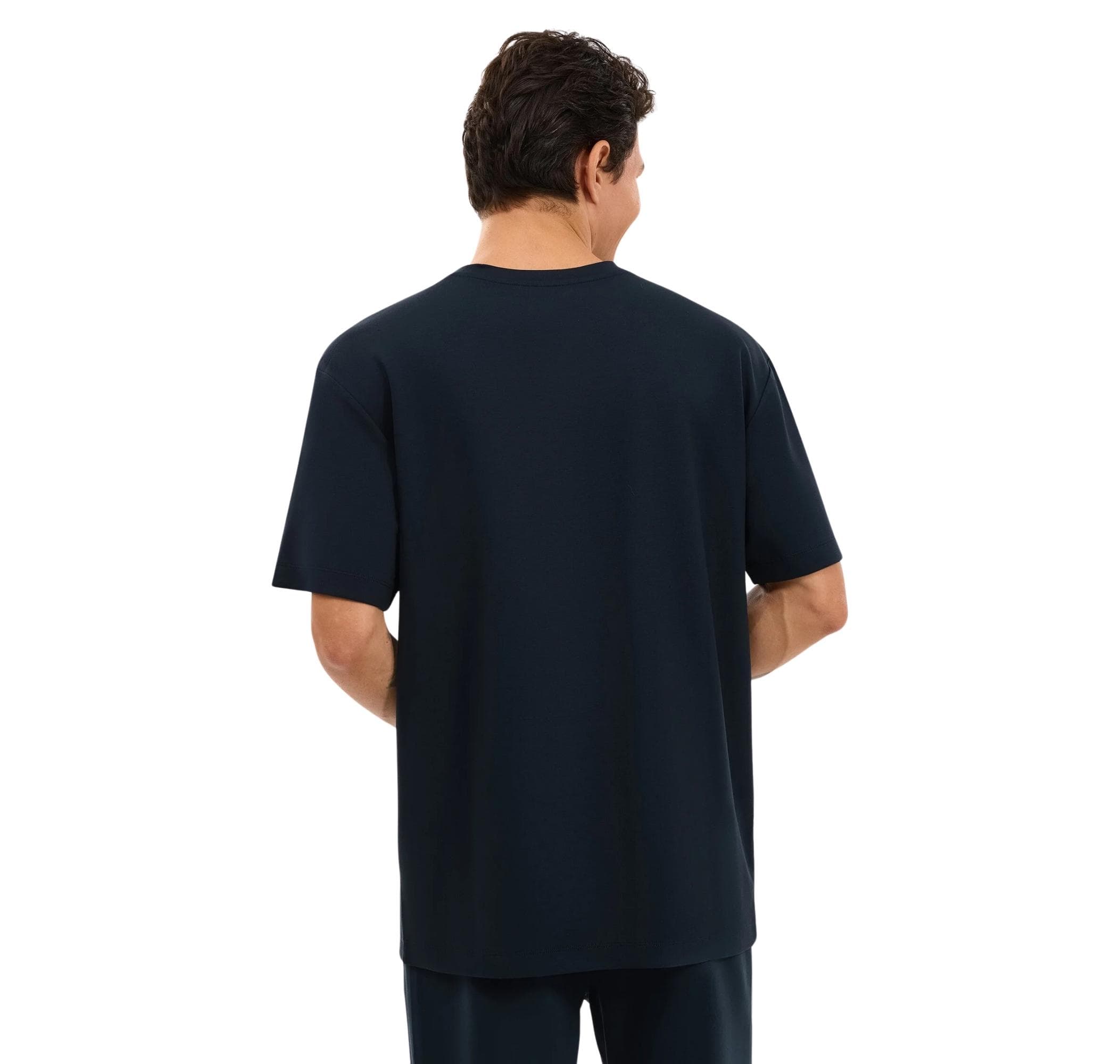 Skechers Skechers M Relaxed Fıt Erkek T-Shirt Lacivert - 4