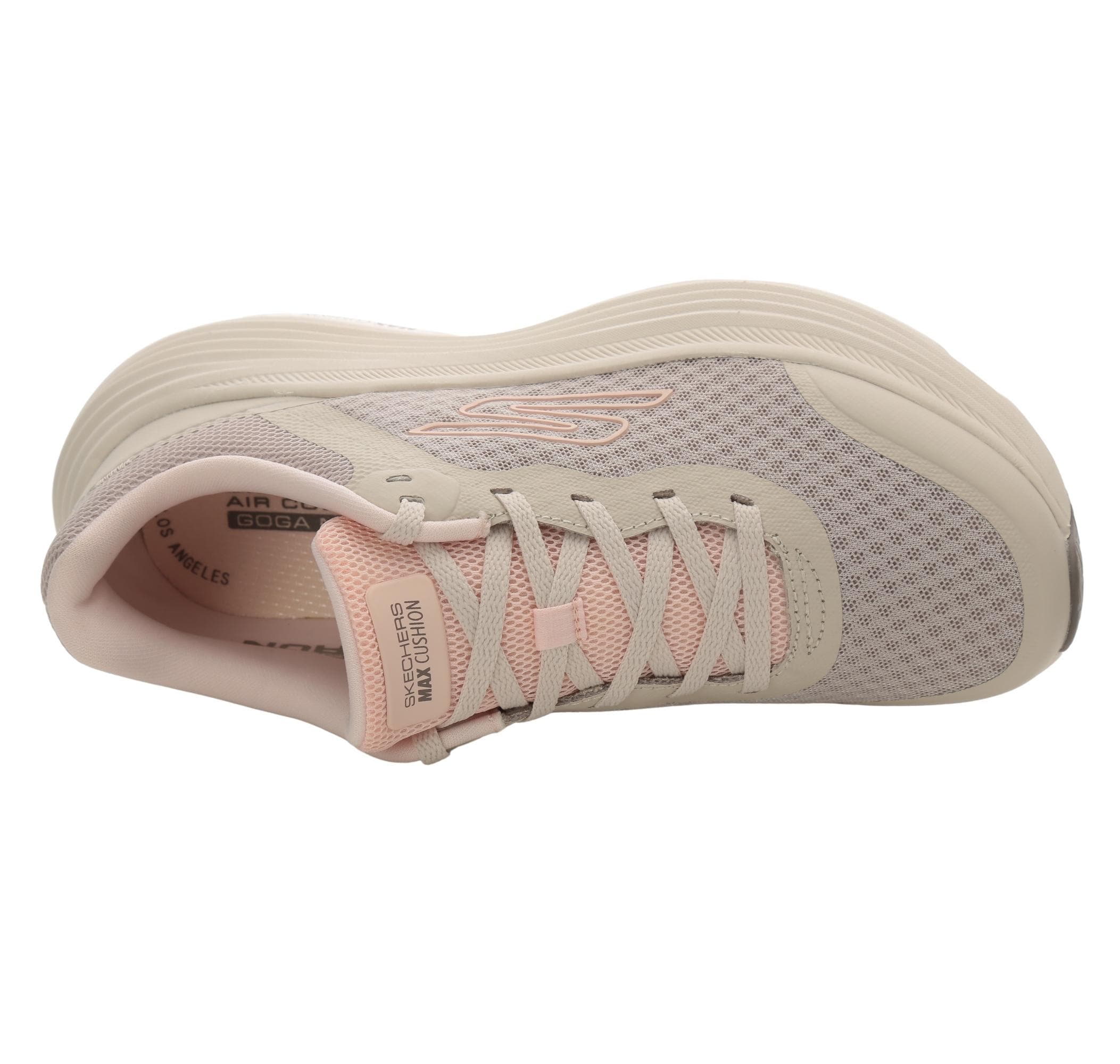 Skechers Skechers Max Cushıonıng Endeavour Kadın Spor Ayakkabı Krem - 5