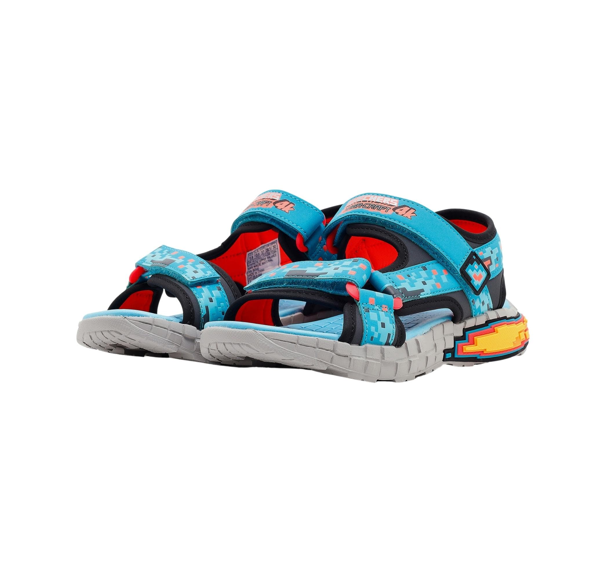 Skechers Skechers Megasplash 4K Çocuk Sandalet Mavi - 2