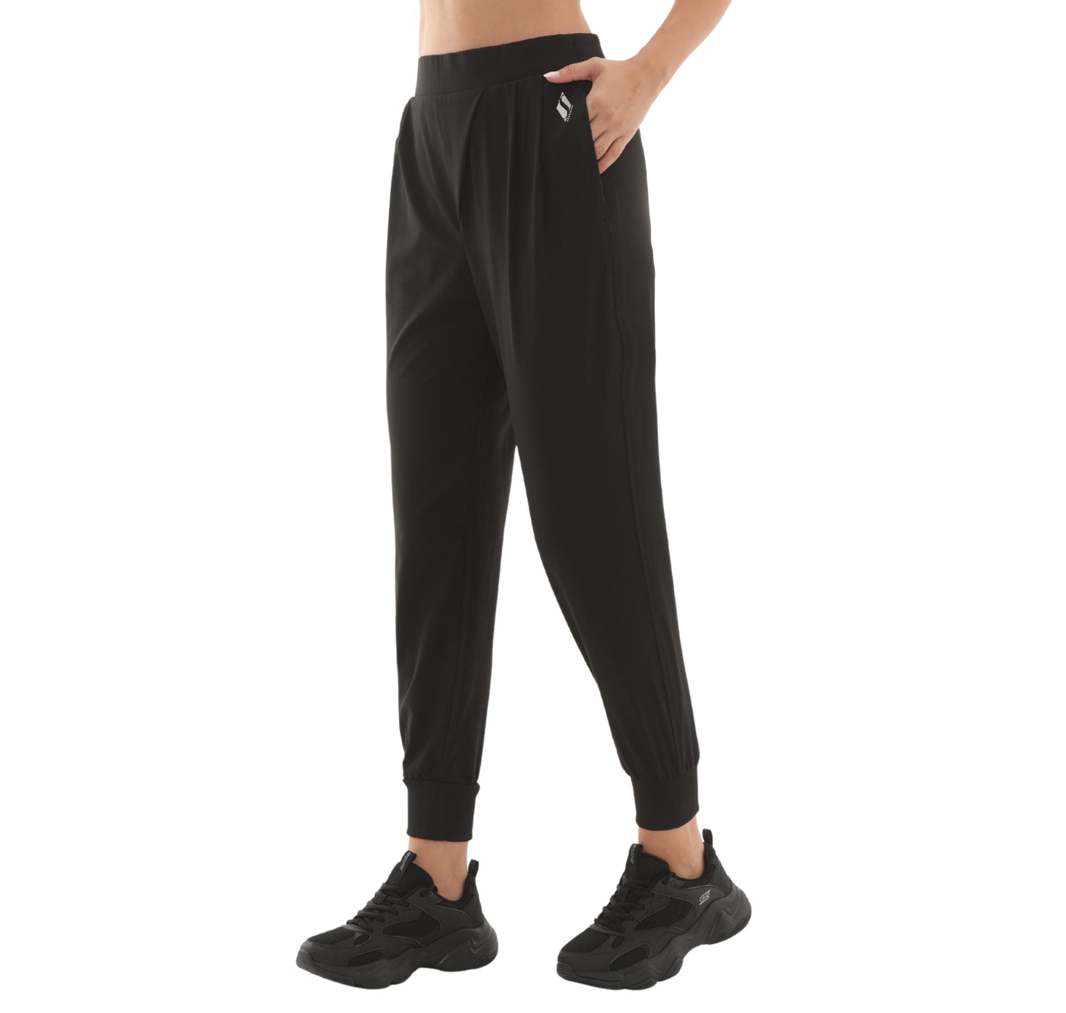 Skechers Skechers Micro Collection W Jogger Sweatpant Kadın Eşofman Altı Siyah - 2