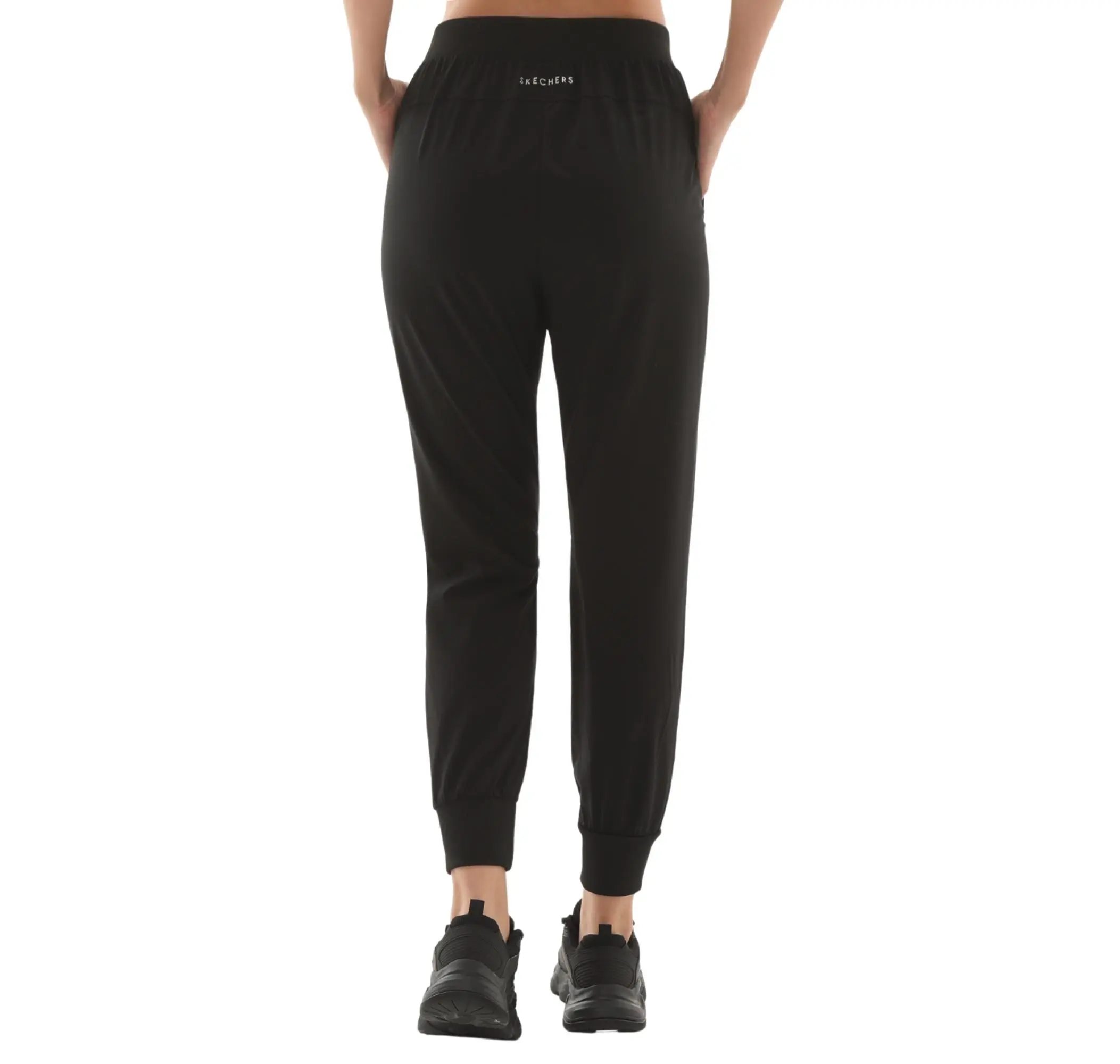Skechers Skechers Micro Collection W Jogger Sweatpant Kadın Eşofman Altı Siyah - 4