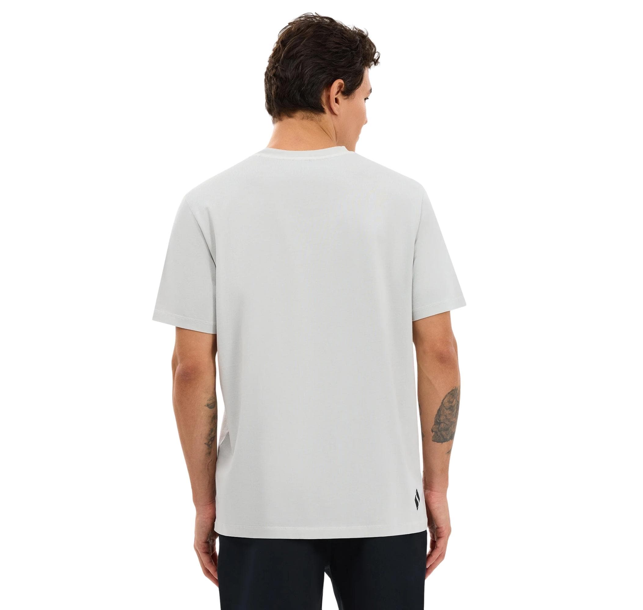 Skechers Skechers Organic Coll. M Short Sleeve Erkek T-Shirt Beyaz - 3