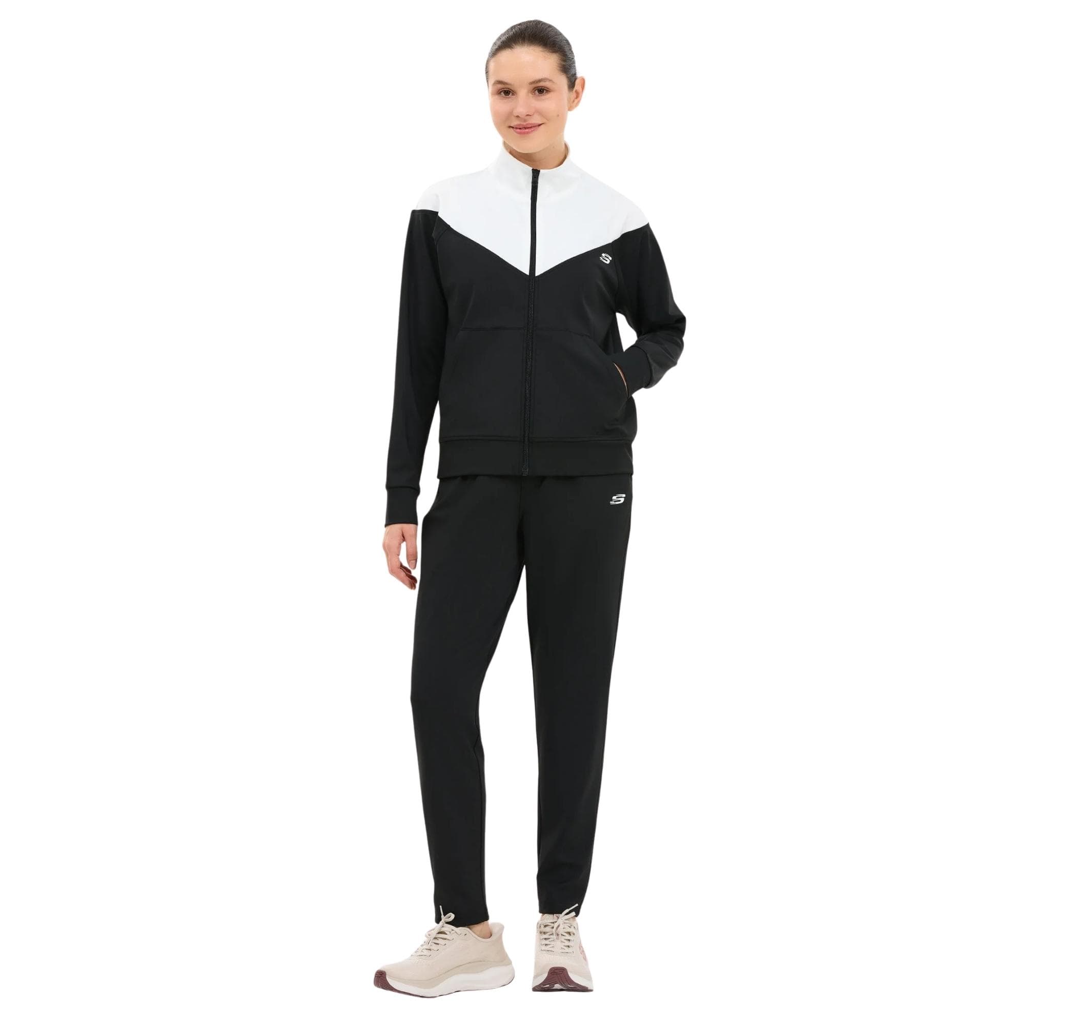 Skechers Skechers Performance Coll. W Track Suit Set Kadın Eşofman Takımı Siyah