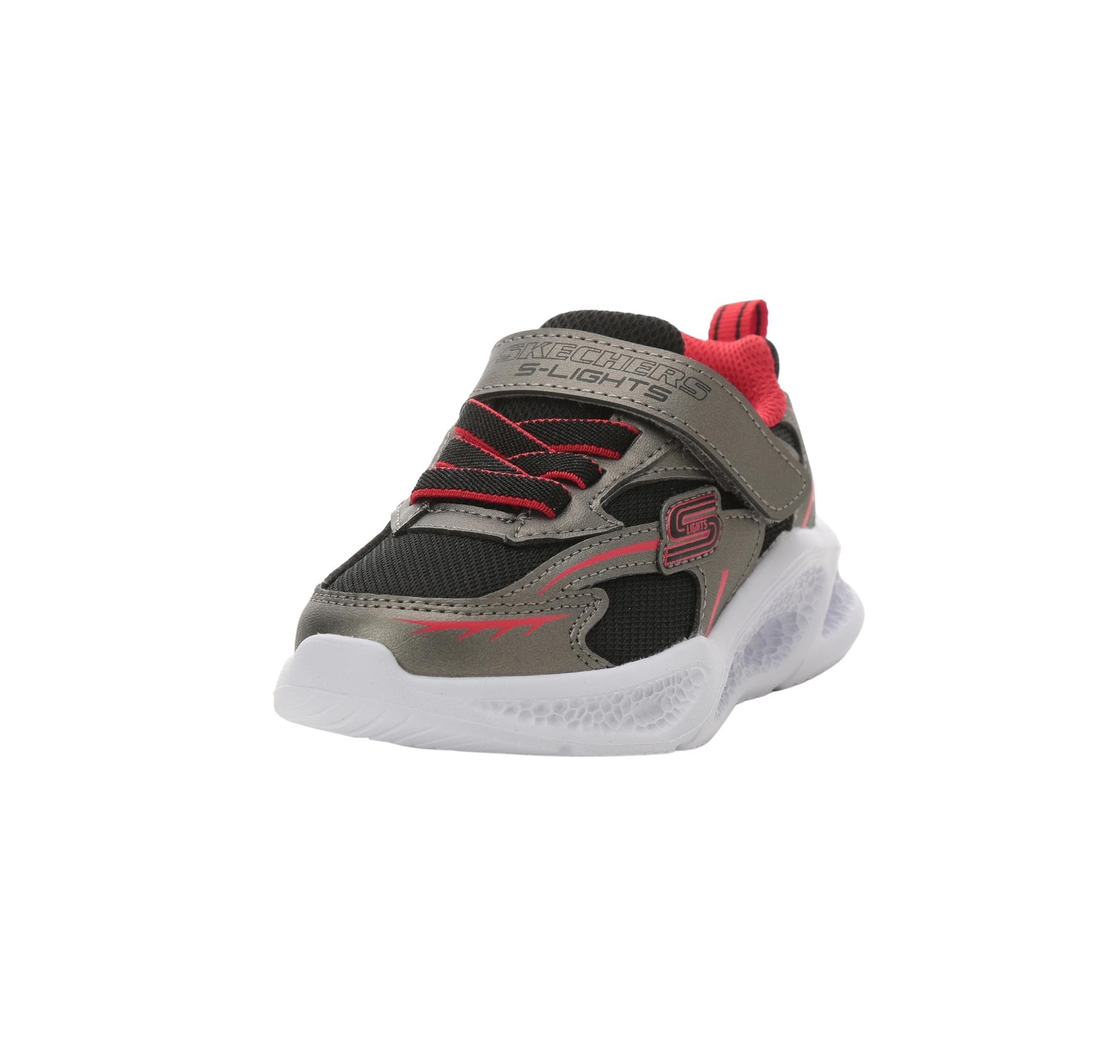 Skechers Skechers Meteor-Lıghts Bebek Spor Ayakkabı Gri - 3