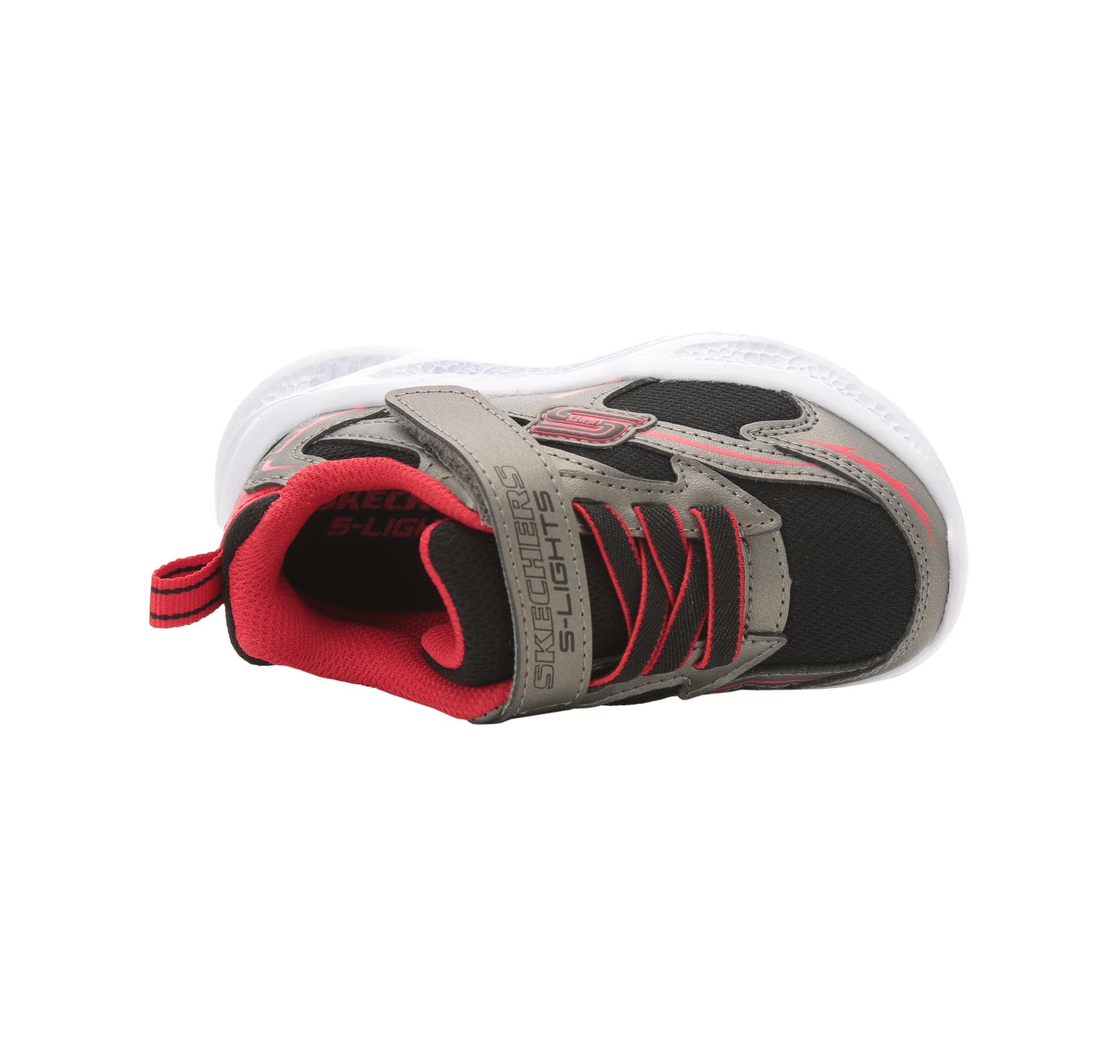 Skechers Skechers Meteor-Lıghts Bebek Spor Ayakkabı Gri - 5