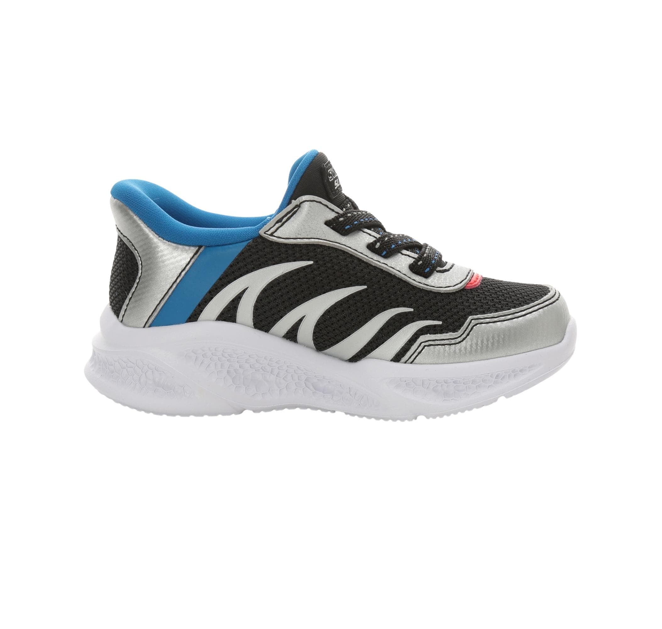 Skechers Skechers Meteor-Lıghts - Brısk-Beams Bebek Spor Ayakkabı Siyah - 4