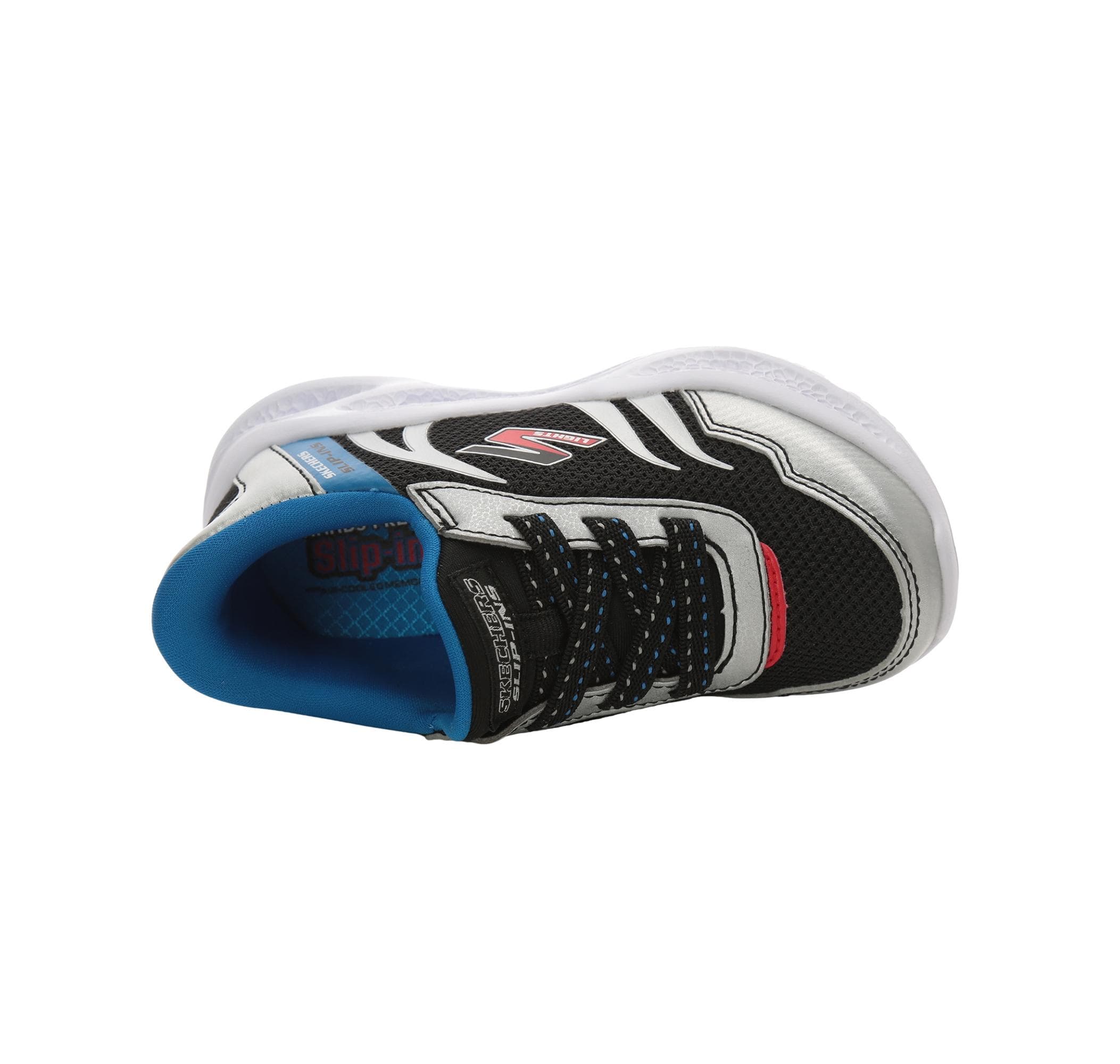 Skechers Skechers Meteor-Lıghts - Brısk-Beams Bebek Spor Ayakkabı Siyah - 5
