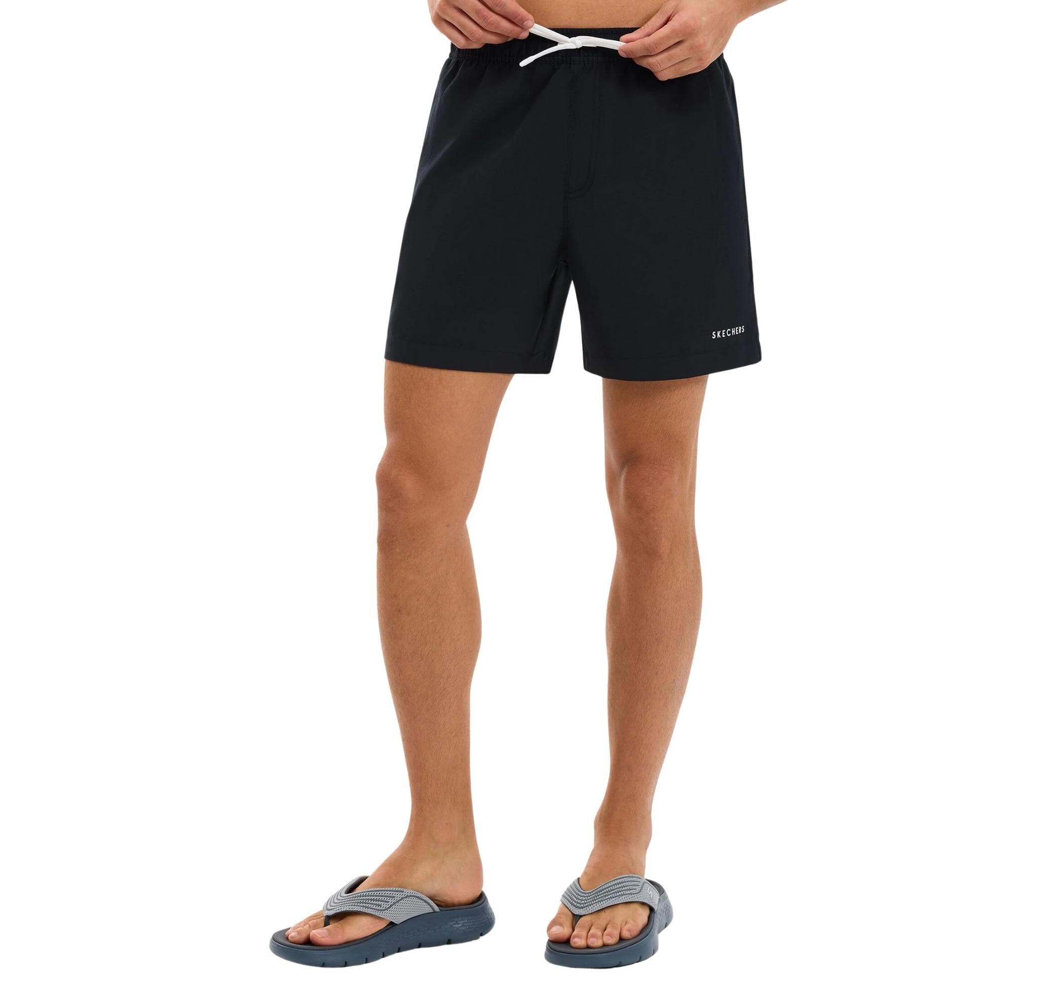 Skechers Skechers Swimwear M 5 İnch Short Erkek Mayo Siyah - 2