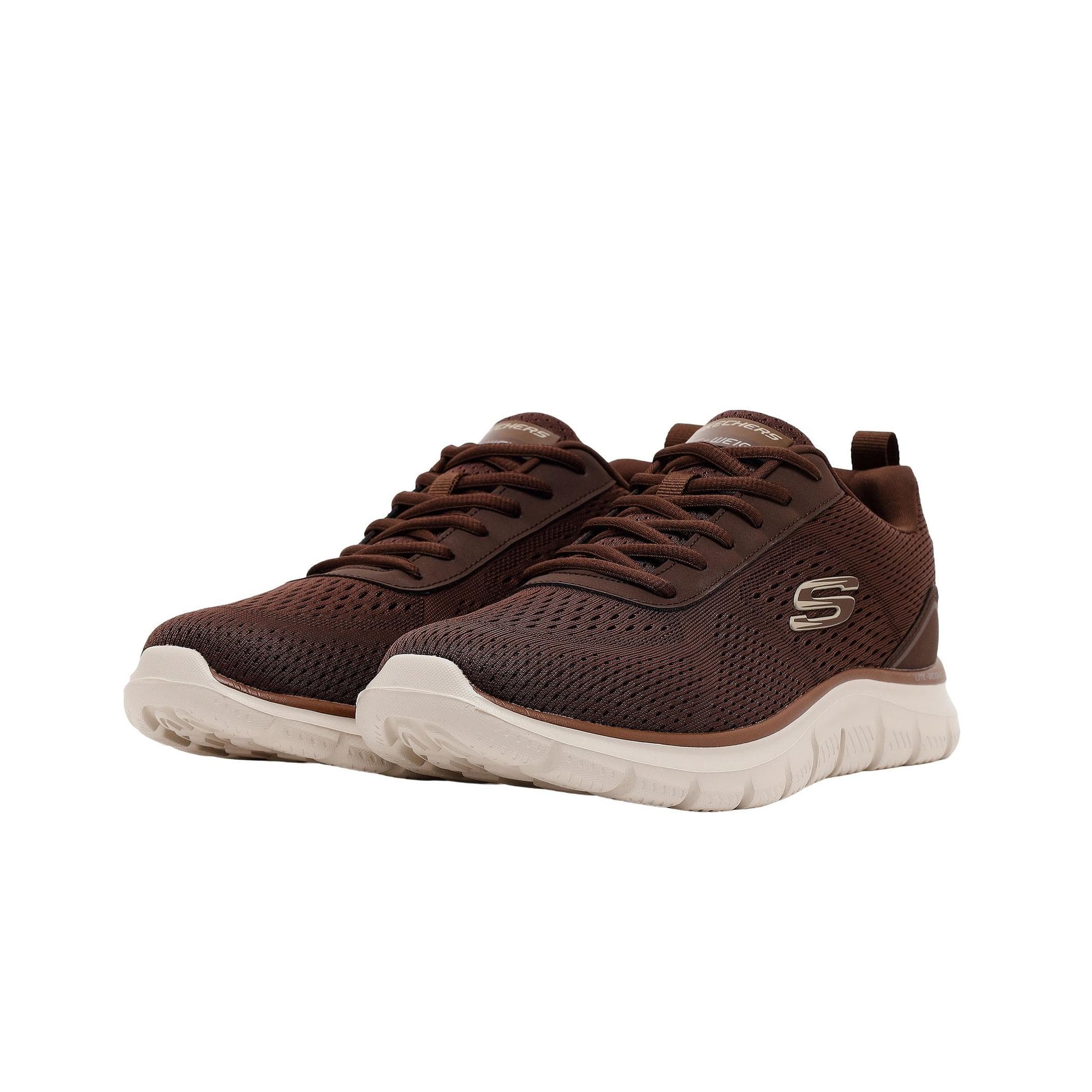Skechers Skechers Track-Leshur Erkek Spor Ayakkabı Kahve - 2