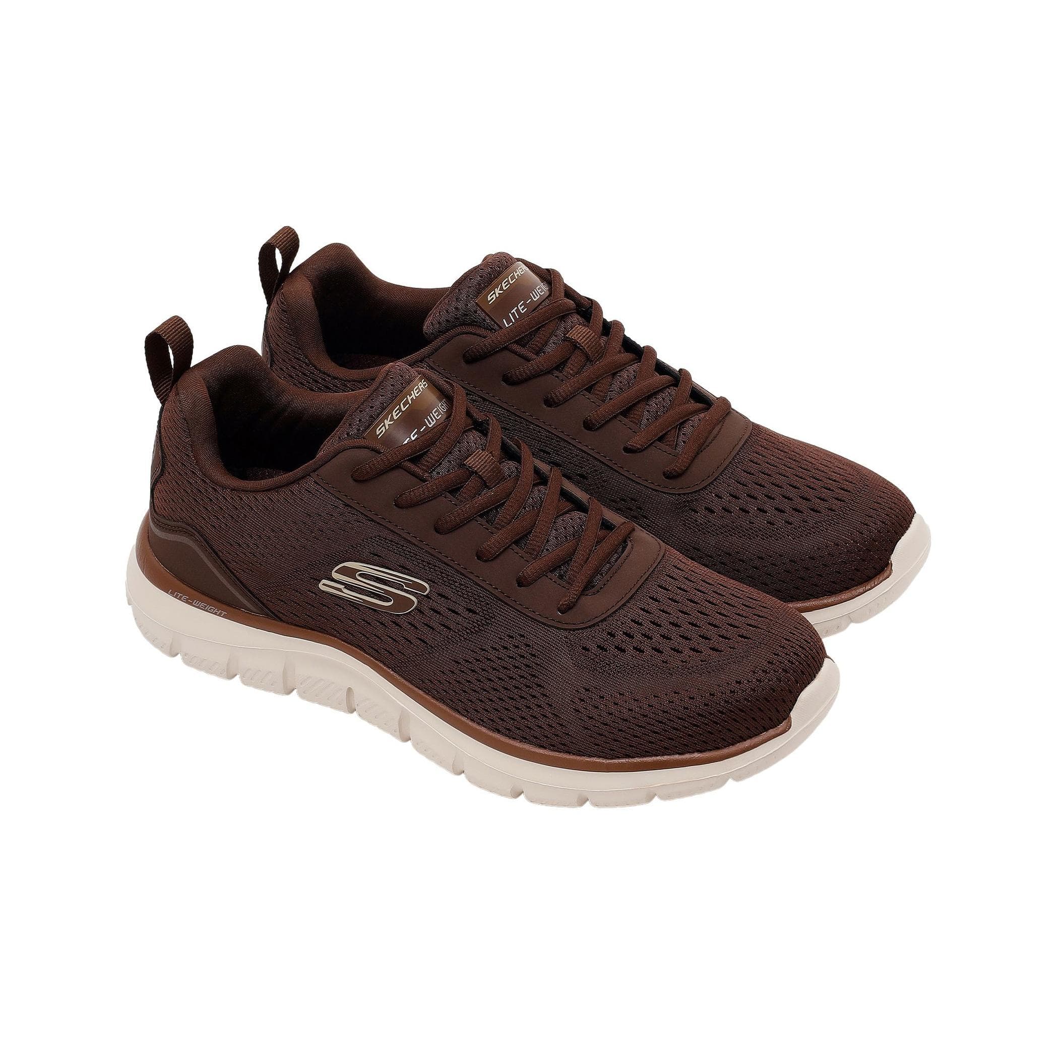 Skechers Skechers Track-Leshur Erkek Spor Ayakkabı Kahve - 5