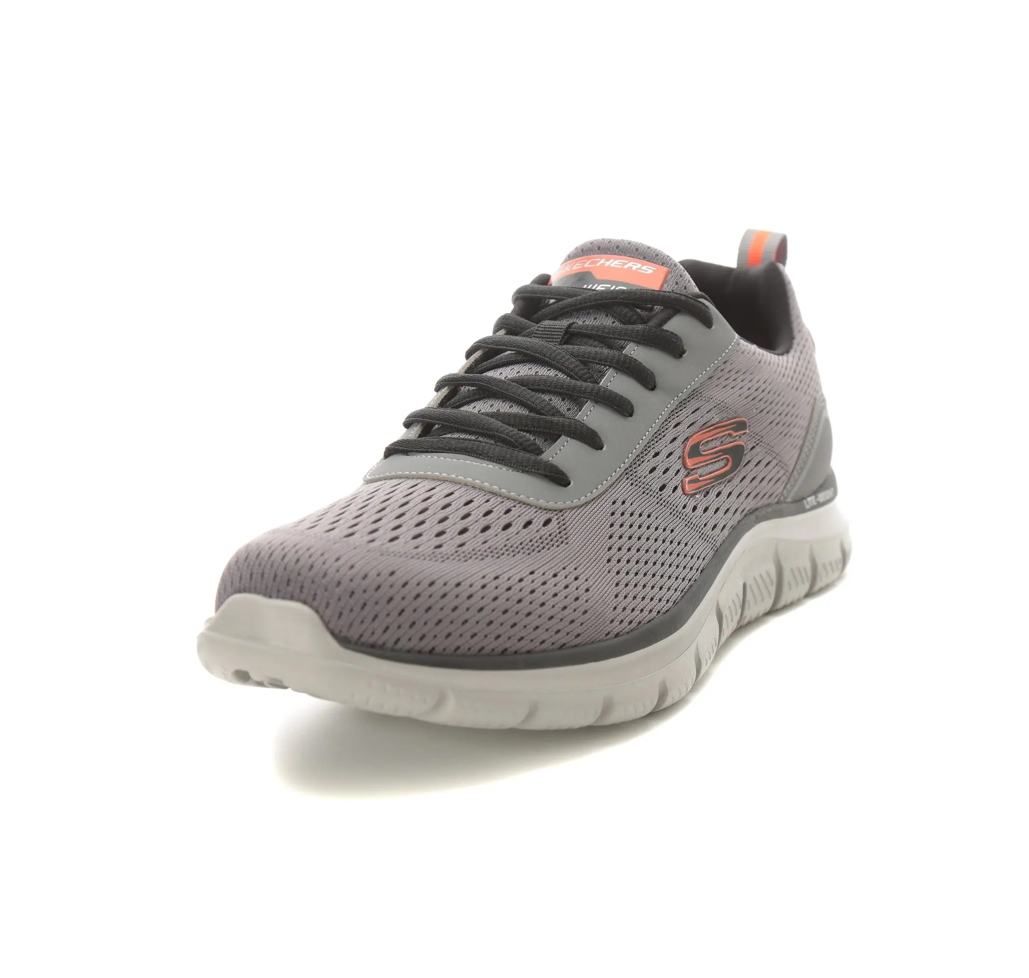 Skechers Skechers Track-Leshur Erkek Spor Ayakkabı Gri - 6