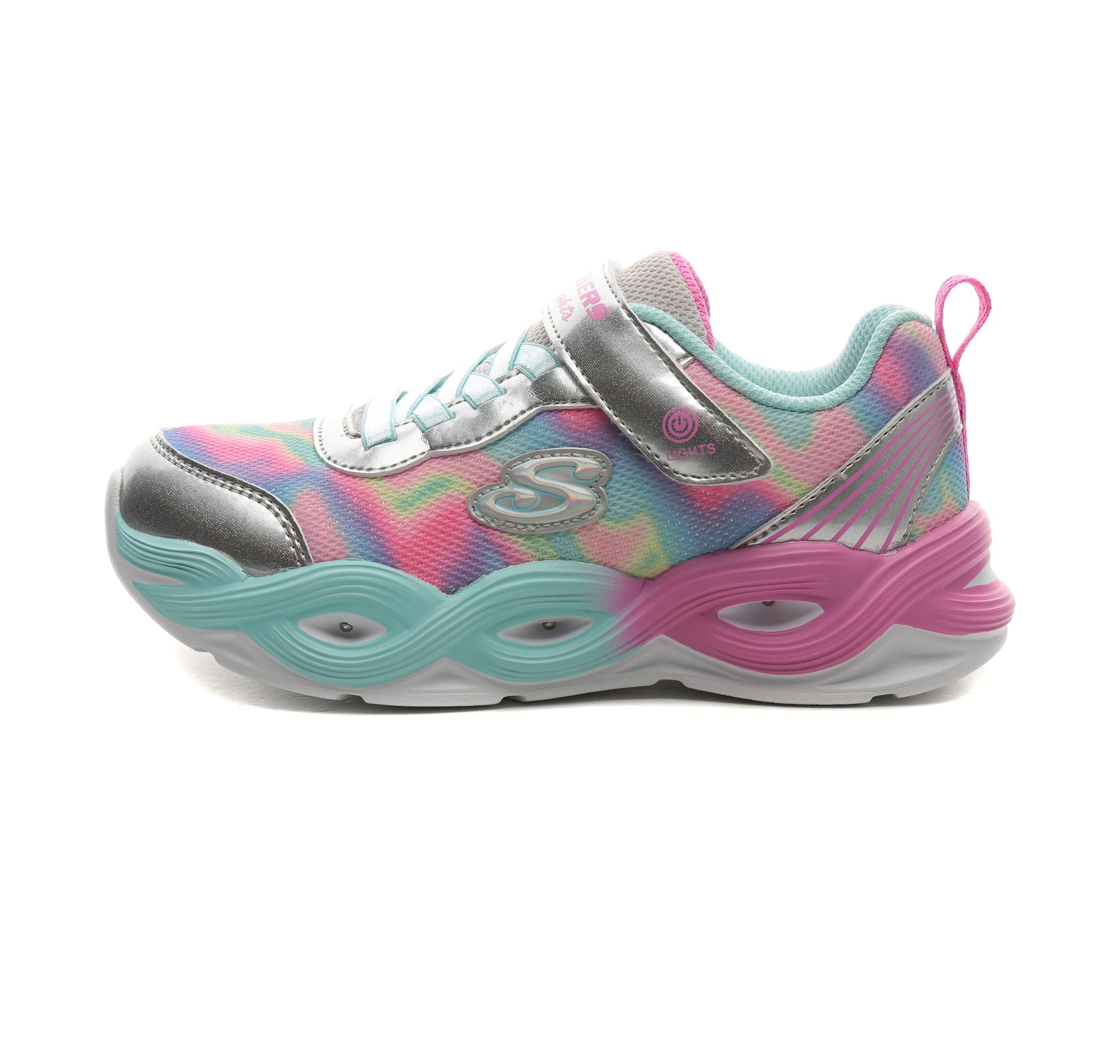 Skechers Skechers Twisty Glow - Sorbet Swirl Çocuk Spor Ayakkabı Pembe