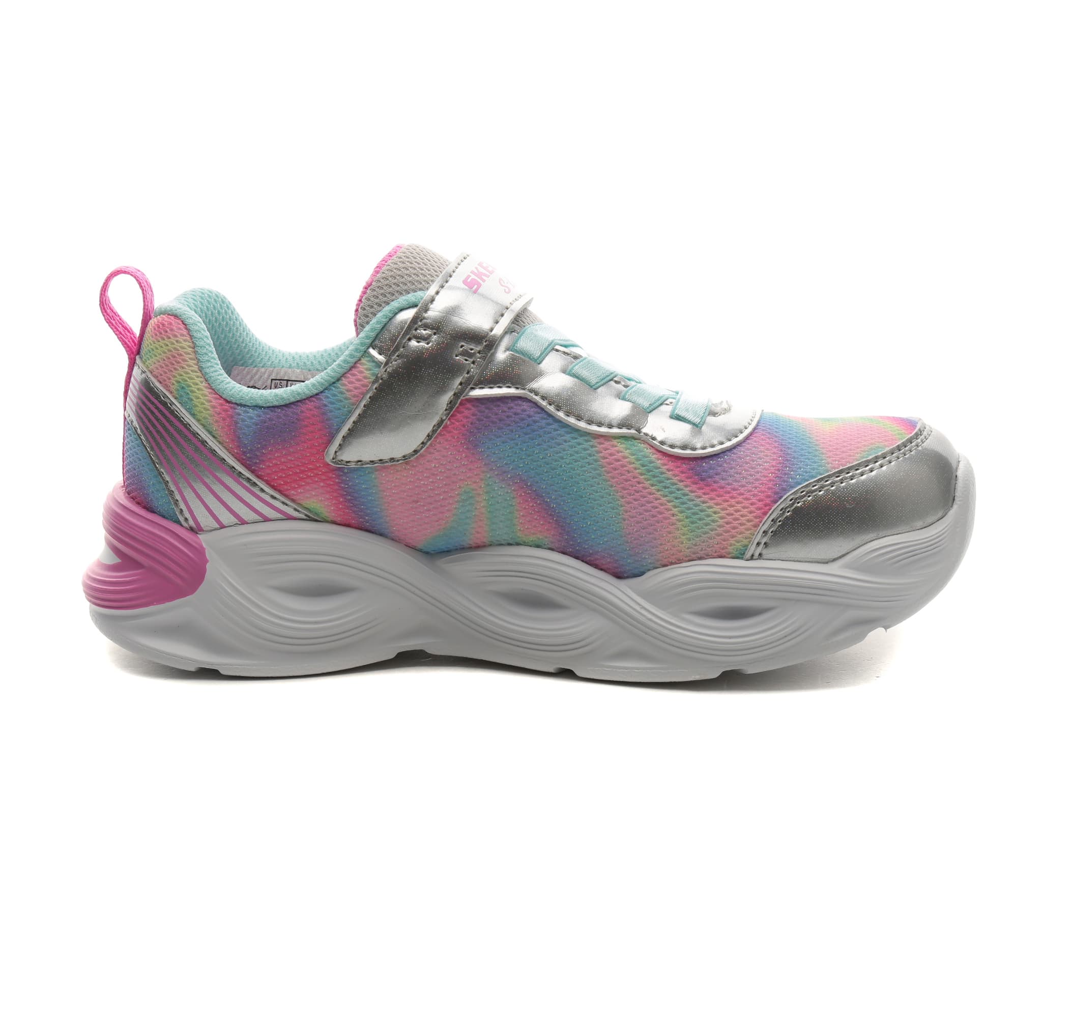 Skechers Skechers Twisty Glow - Sorbet Swirl Çocuk Spor Ayakkabı Pembe - 4