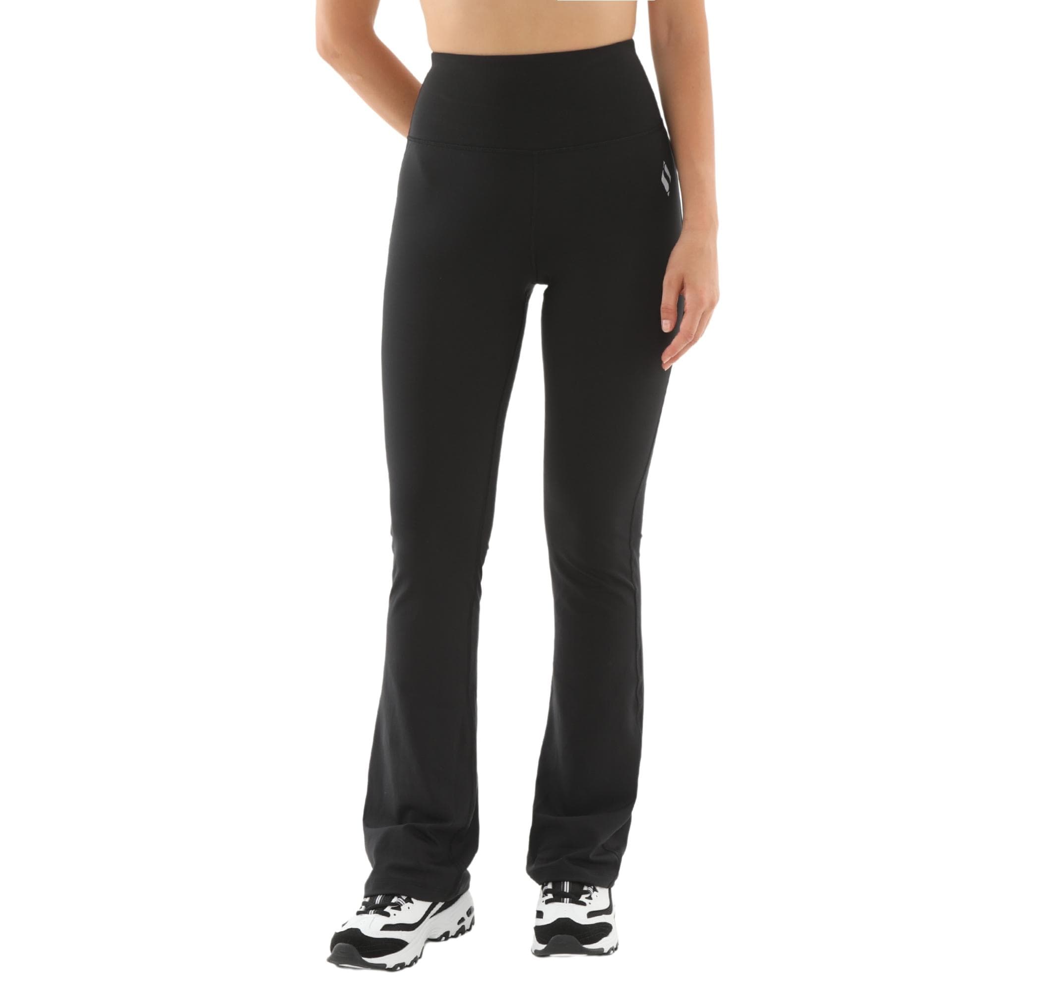 Skechers Skechers W Basic Flare Legging Kadın Tayt Siyah