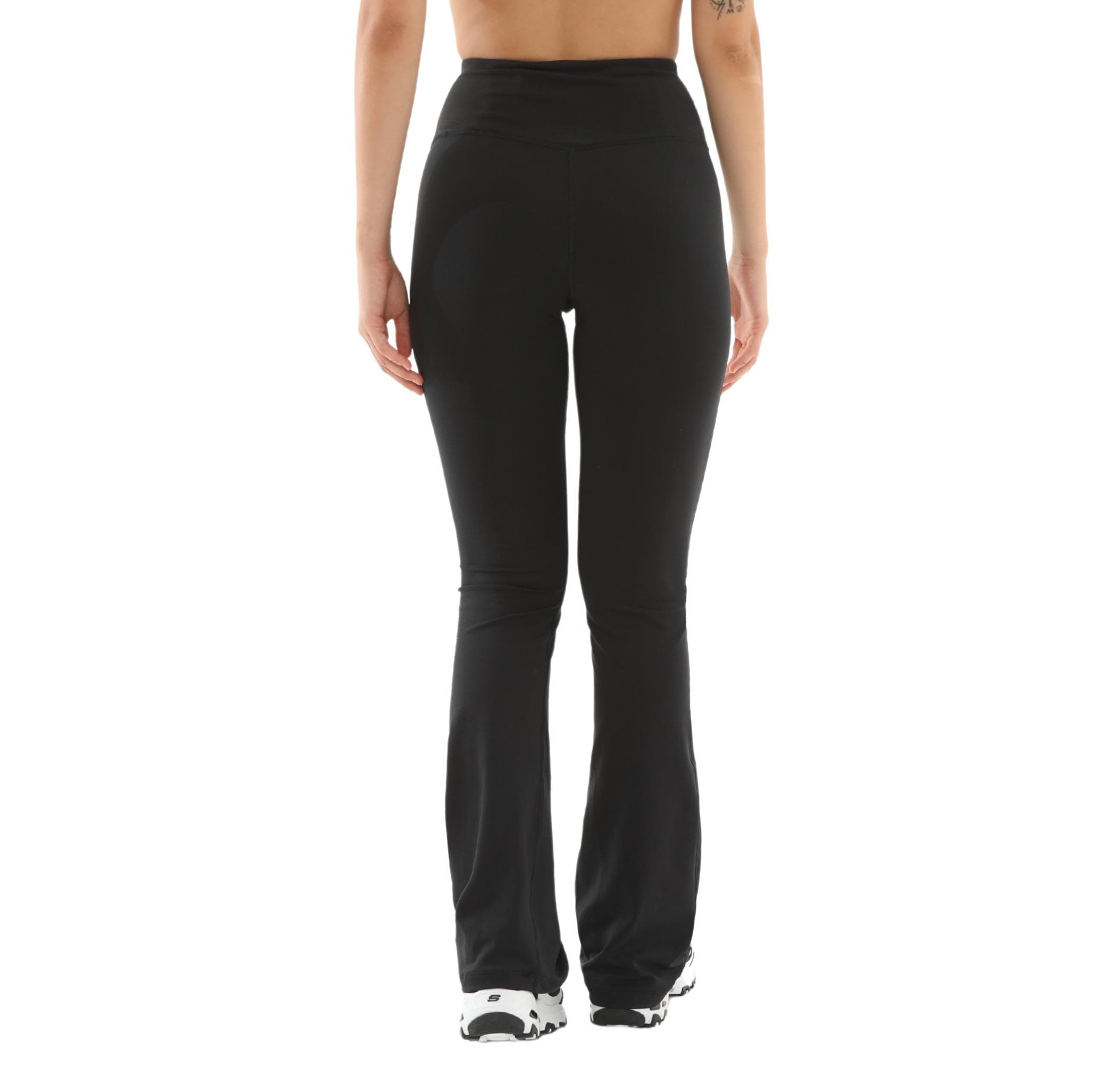 Skechers Skechers W Basic Flare Legging Kadın Tayt Siyah - 4
