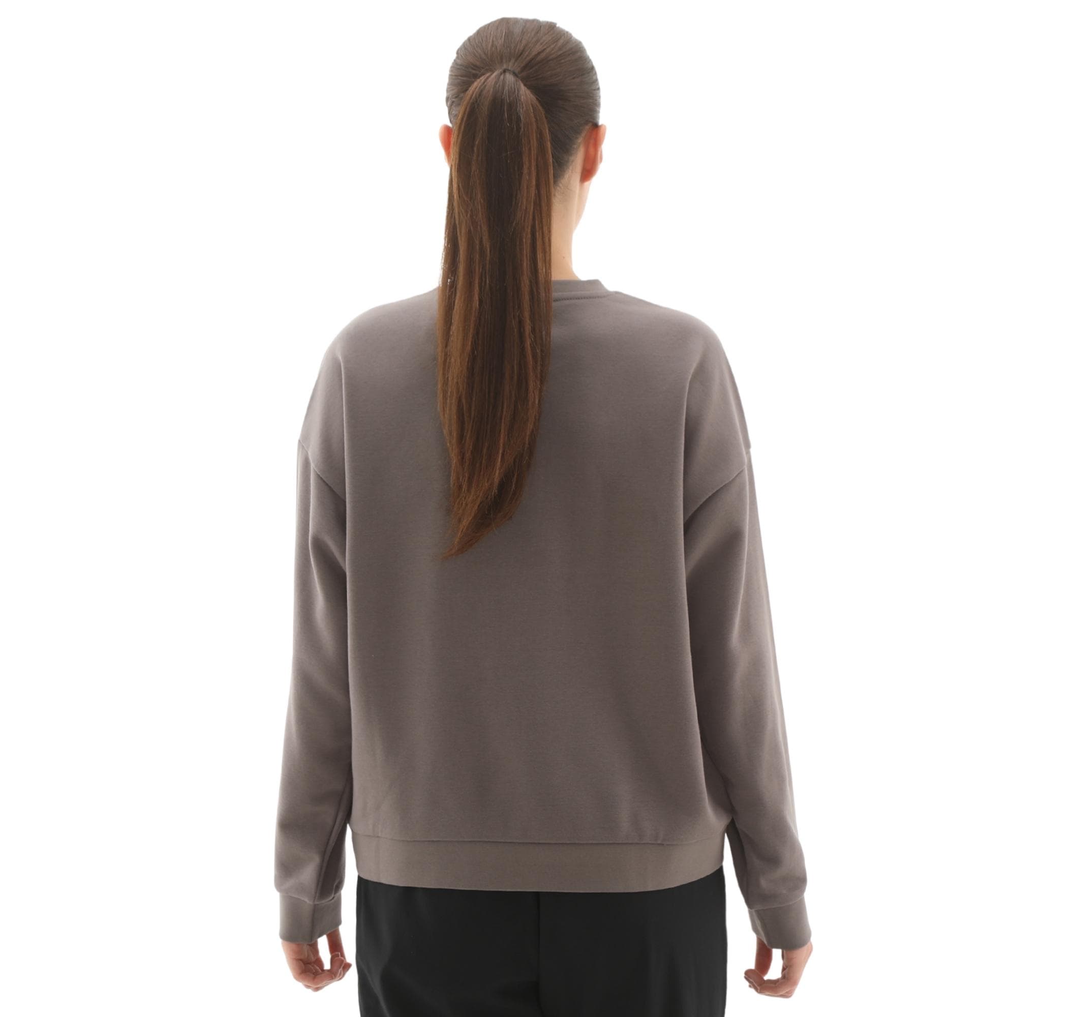Skechers Skechers W Essential Crewneck Kadın Sweatshirt Gri - 4