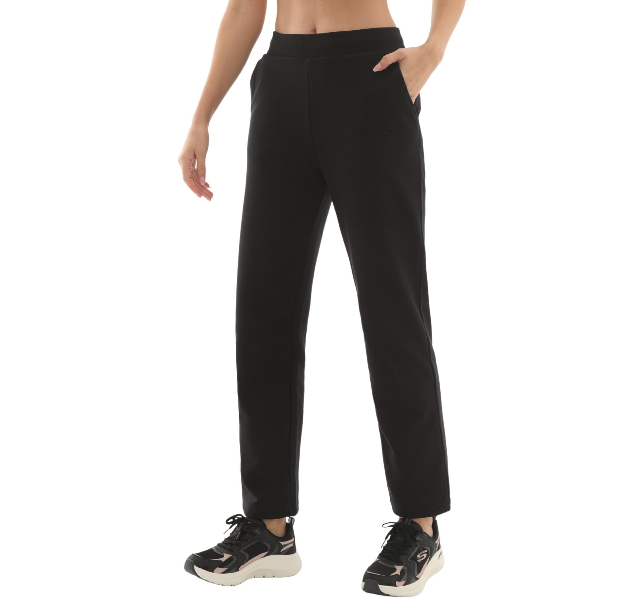 Skechers Skechers W Essential Regular Sweatpant Kadın Eşofman Altı Siyah - 2