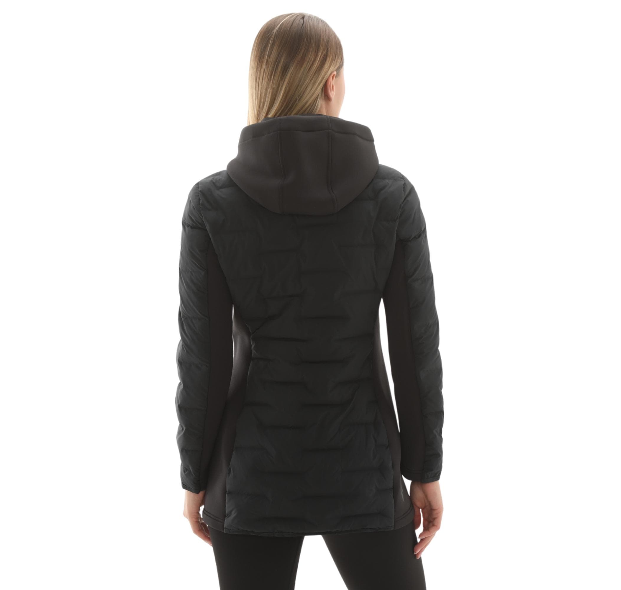 Skechers Skechers W Full Zip Jacket Kadın Mont Lacivert - 4
