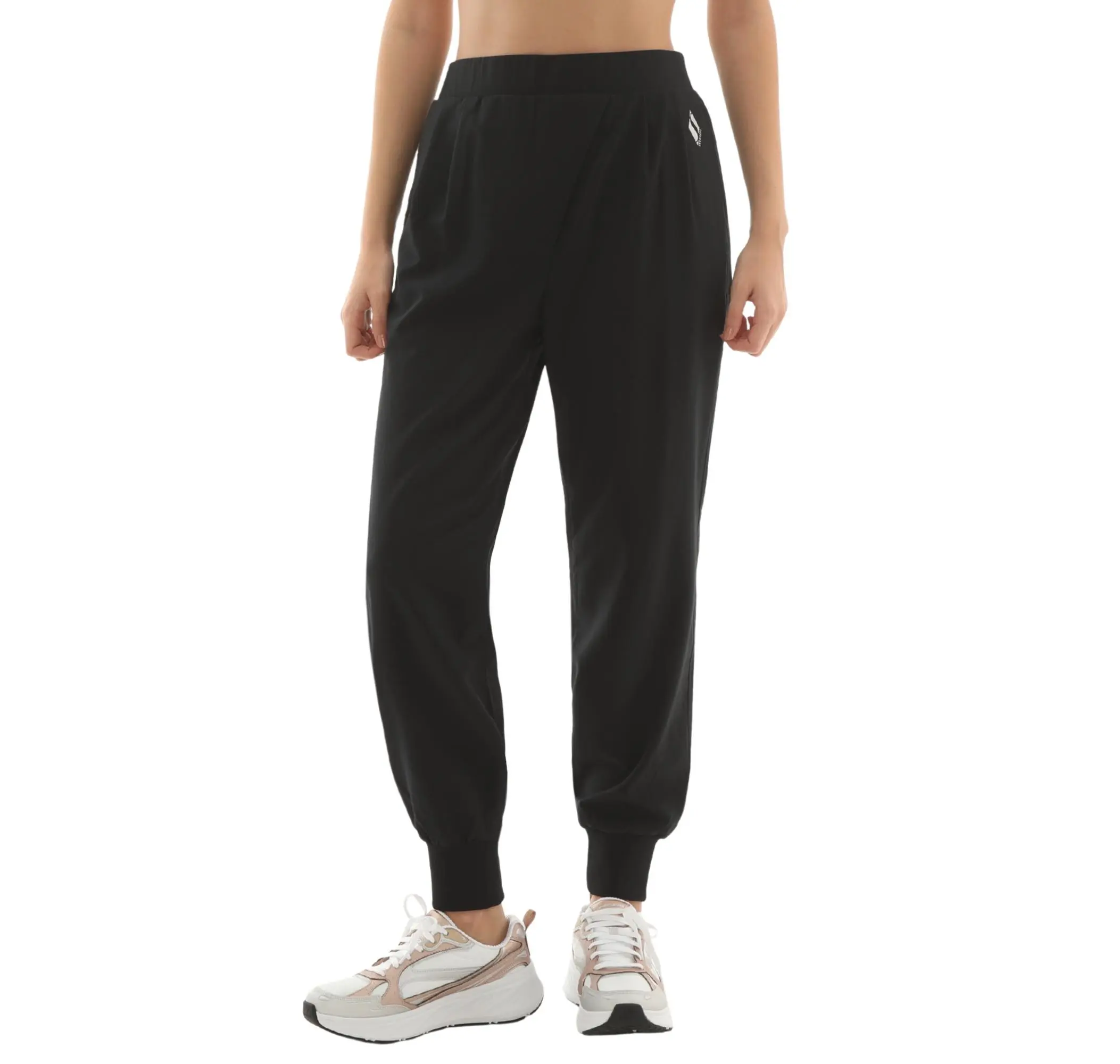 Skechers Skechers W Micro Pant Kadın Eşofman Altı Siyah