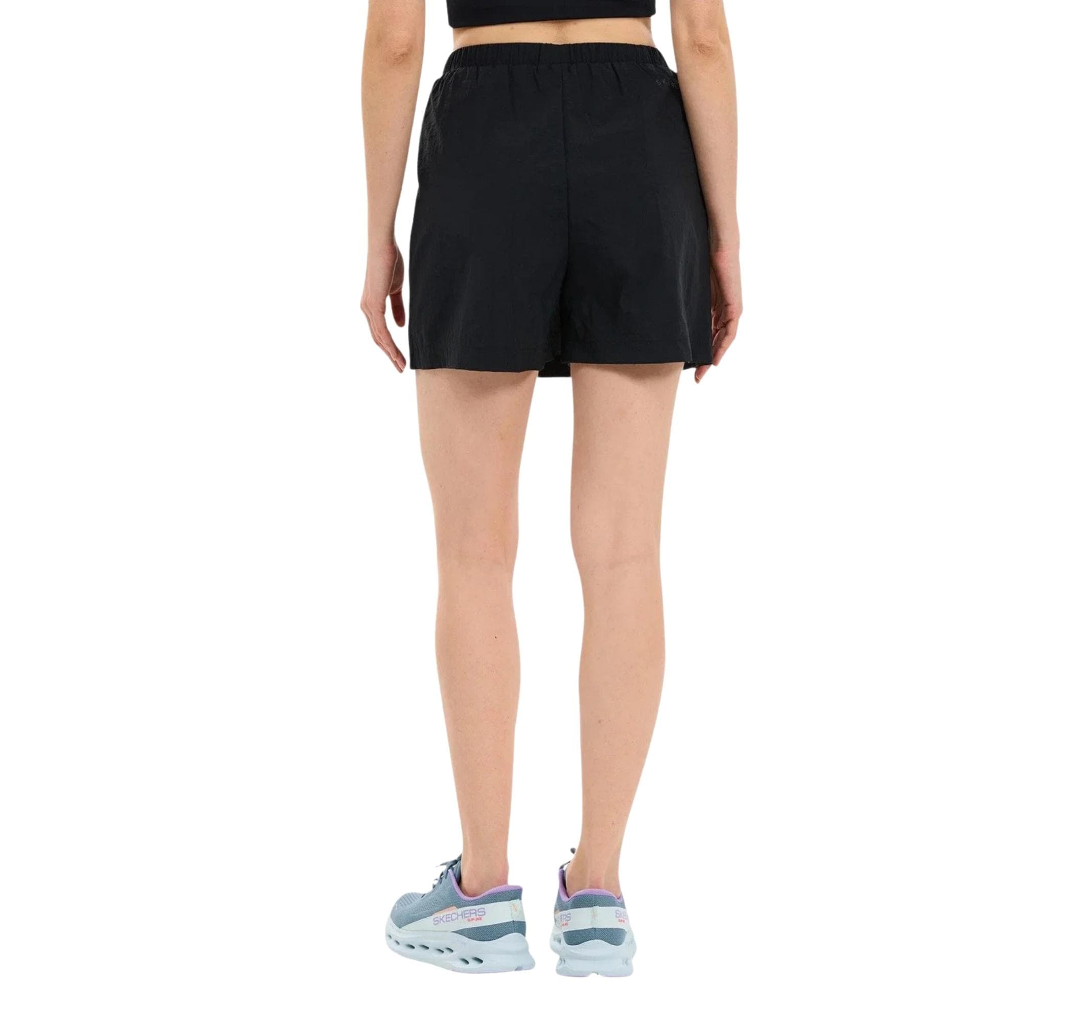 Skechers Skechers W Skort Skirt Short Kadın Şort Ve Kapri Siyah - 3