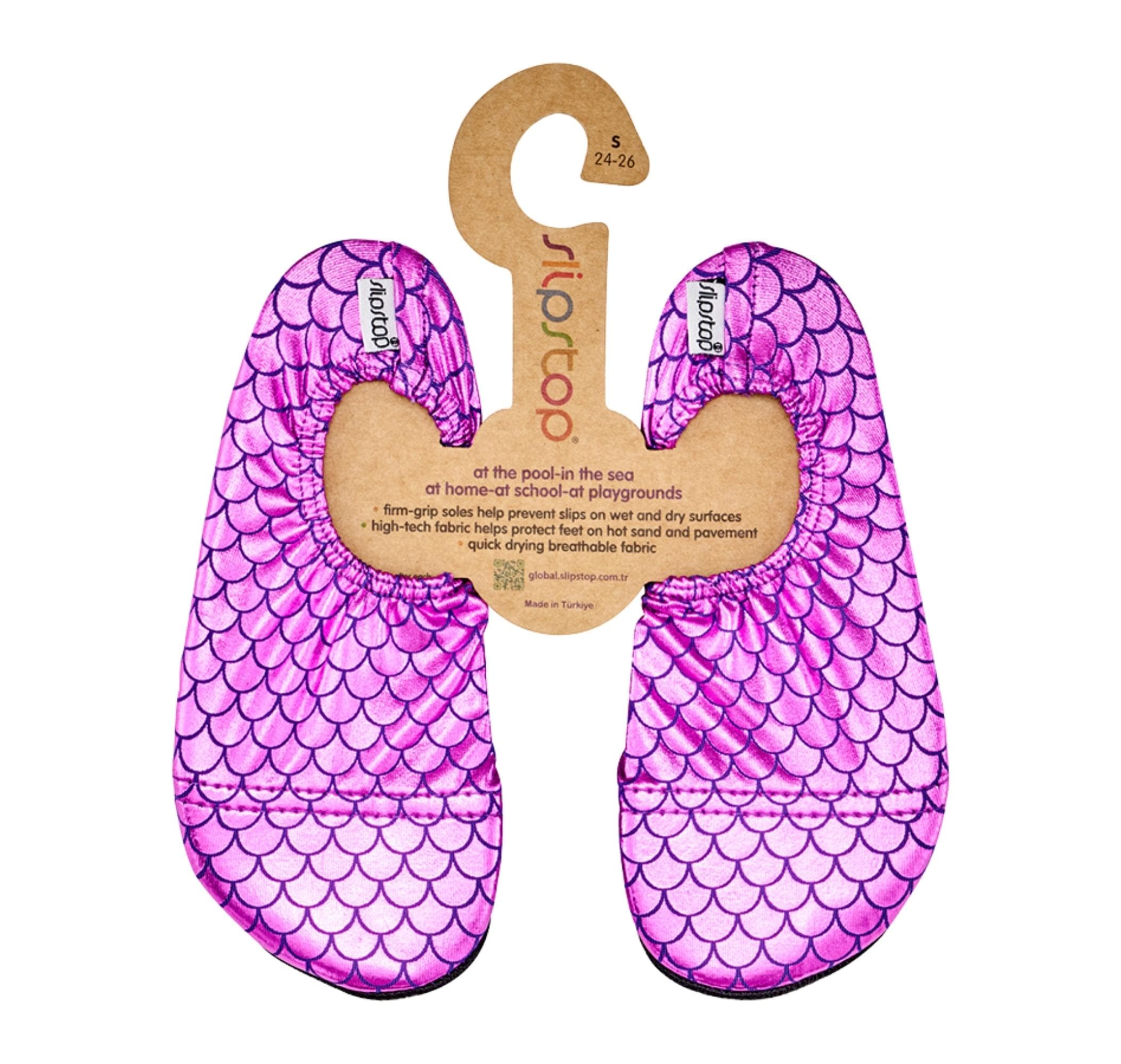 Slipstop Slipstop Elvira Purple Junior Çocuk Havuz Ve Deniz Ayakkabısı Mor