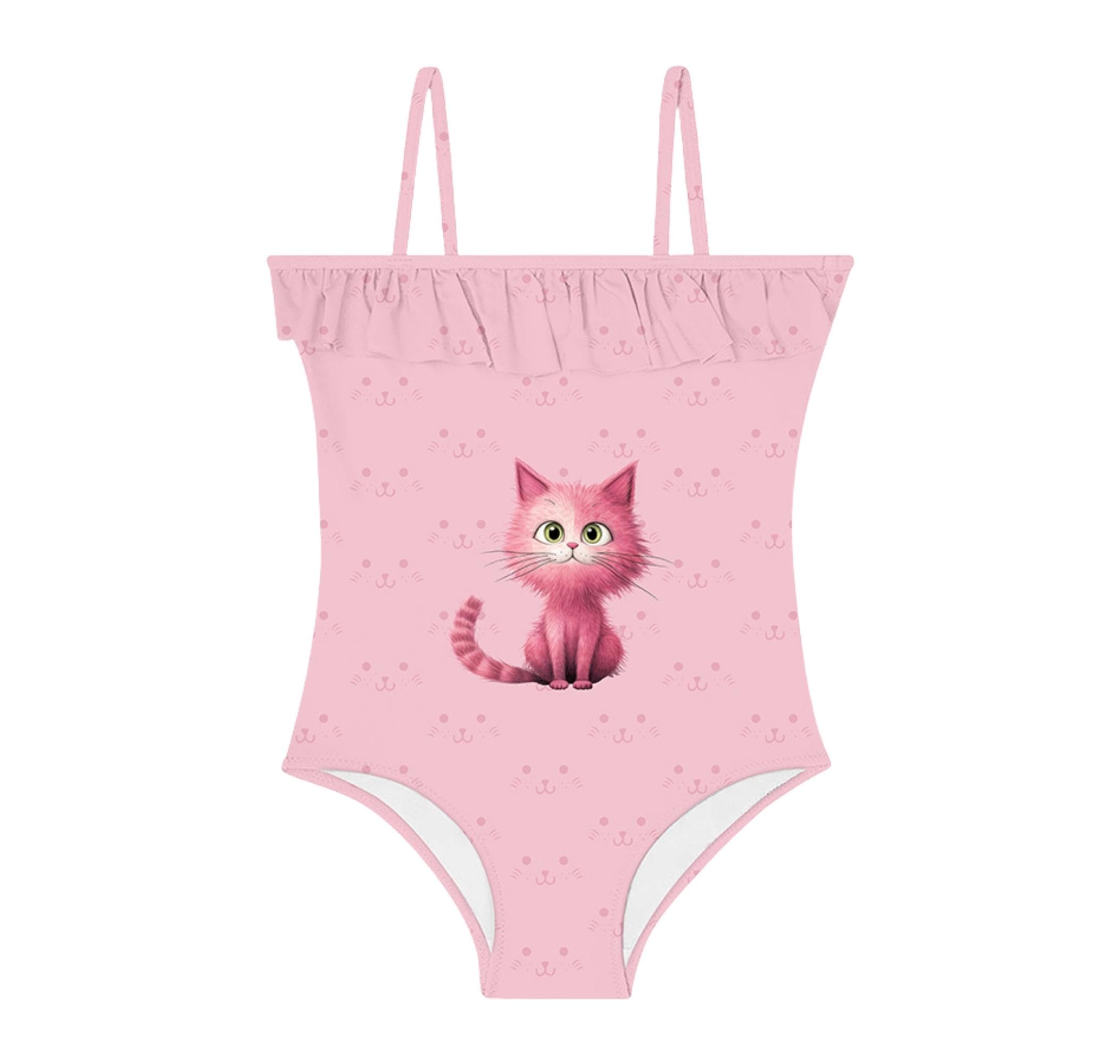 Slipstop Slipstop Kiki Swimsuit Çocuk Mayo Pembe