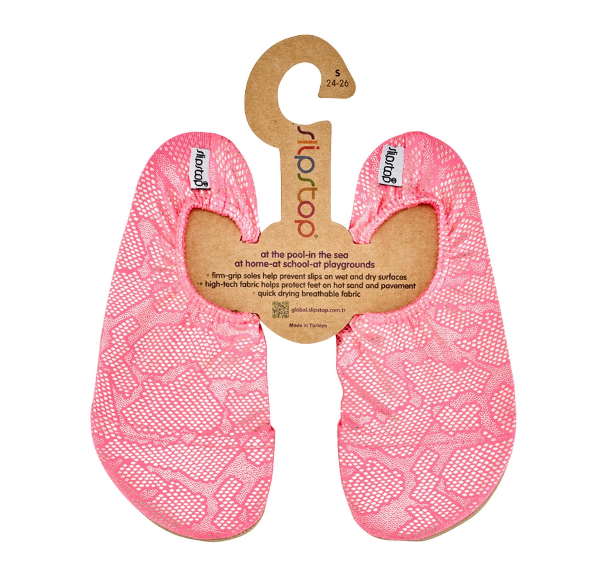Slipstop Slipstop Serpina Fuchsia Junior Çocuk Havuz Ve Deniz Ayakkabısı Pembe