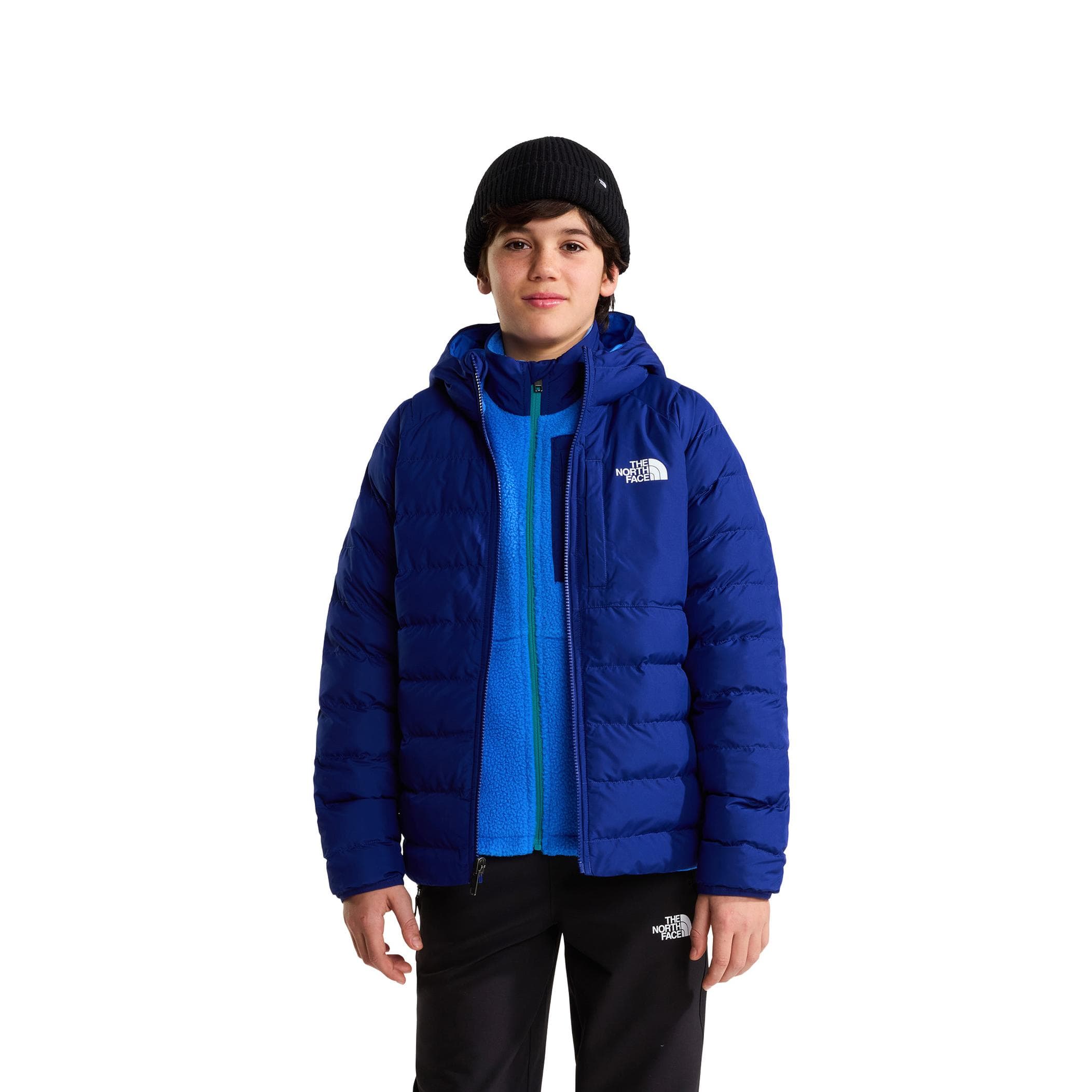 The North Face The North Face B Reversıble Perrıto Hooded Jacket Çocuk Mont Lacivert - 2