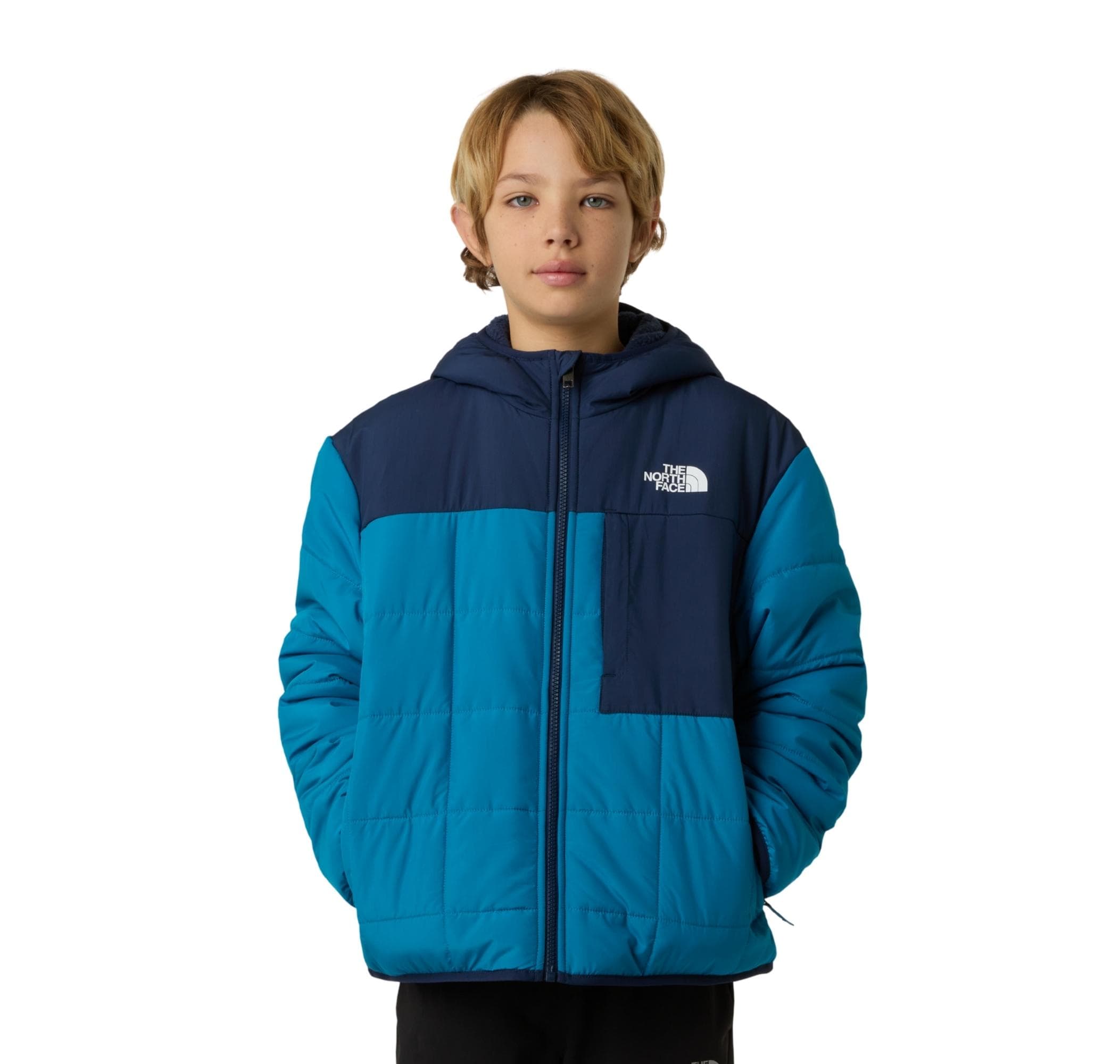 The North Face The North Face B Reversıble Shasta Fz Hooded Jacket Çocuk Mont Lacivert - 4