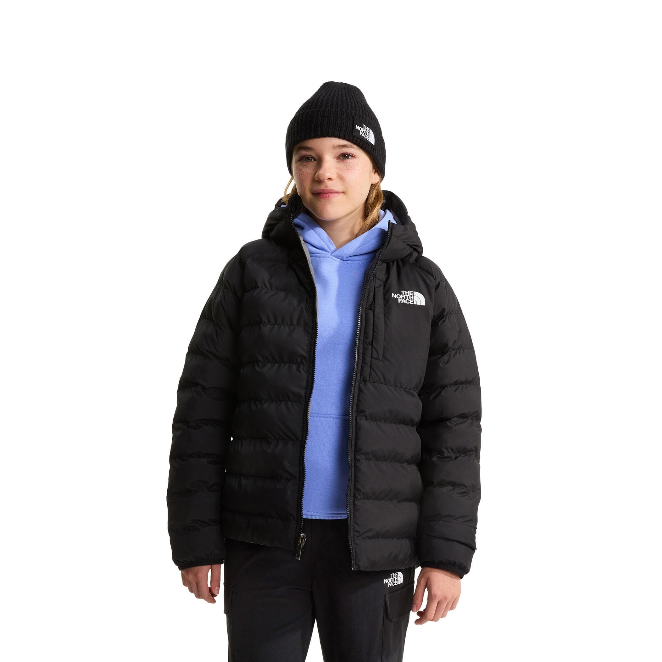 The North Face The North Face G Reversıble Perrıto Hooded Jacket Çocuk Mont Siyah - 2