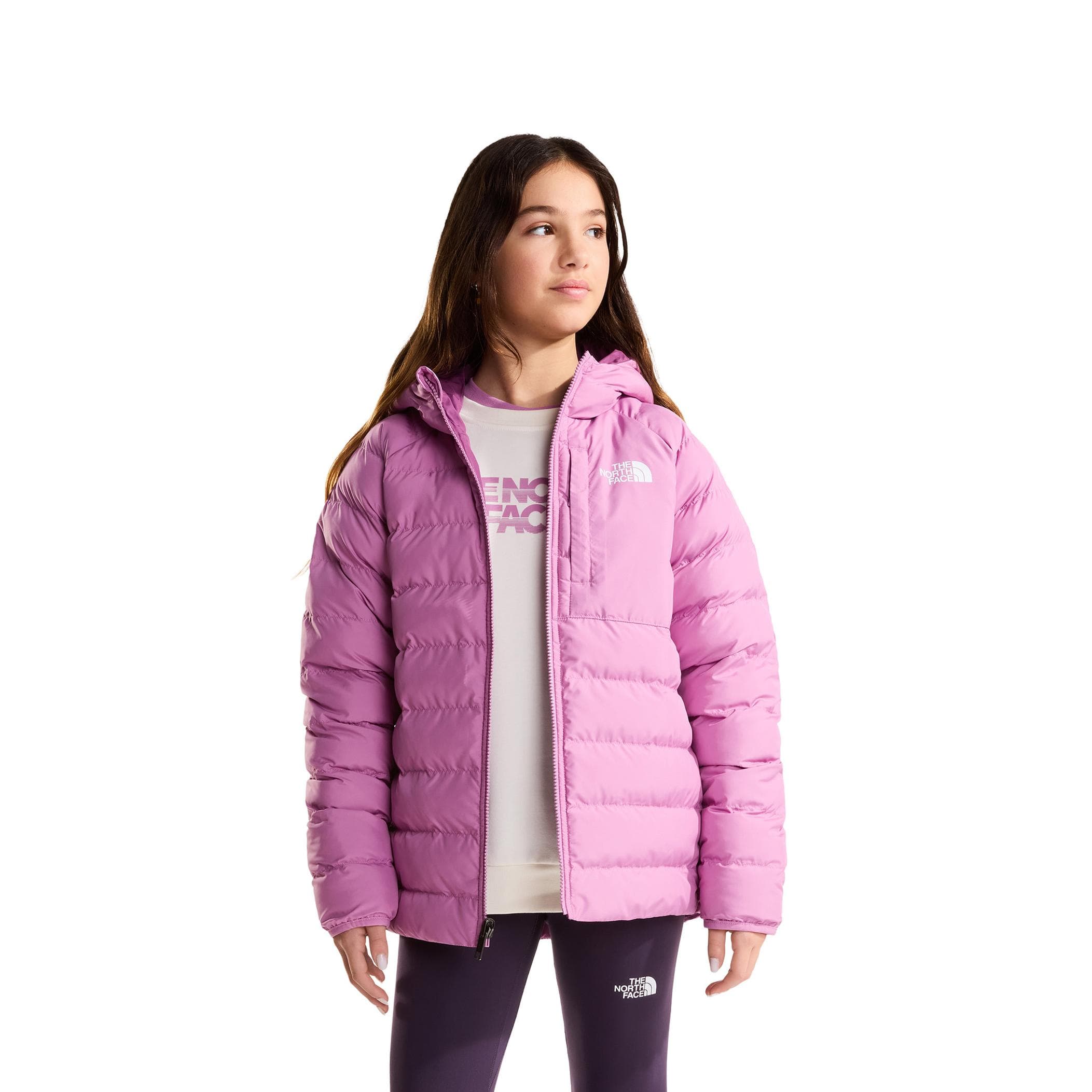 The North Face The North Face G Reversıble Perrıto Hooded Jacket Çocuk Mont Pembe - 2