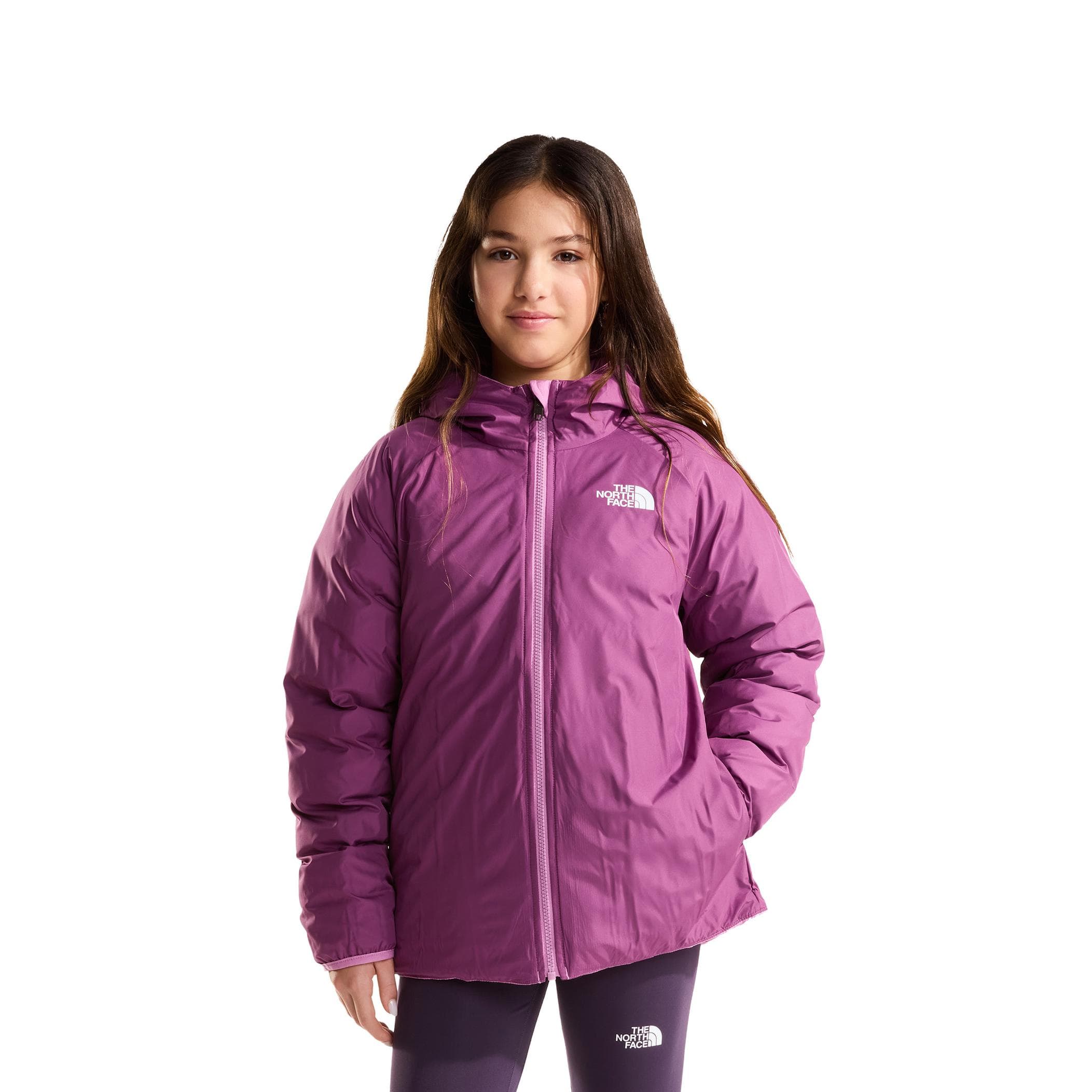 The North Face The North Face G Reversıble Perrıto Hooded Jacket Çocuk Mont Pembe - 3