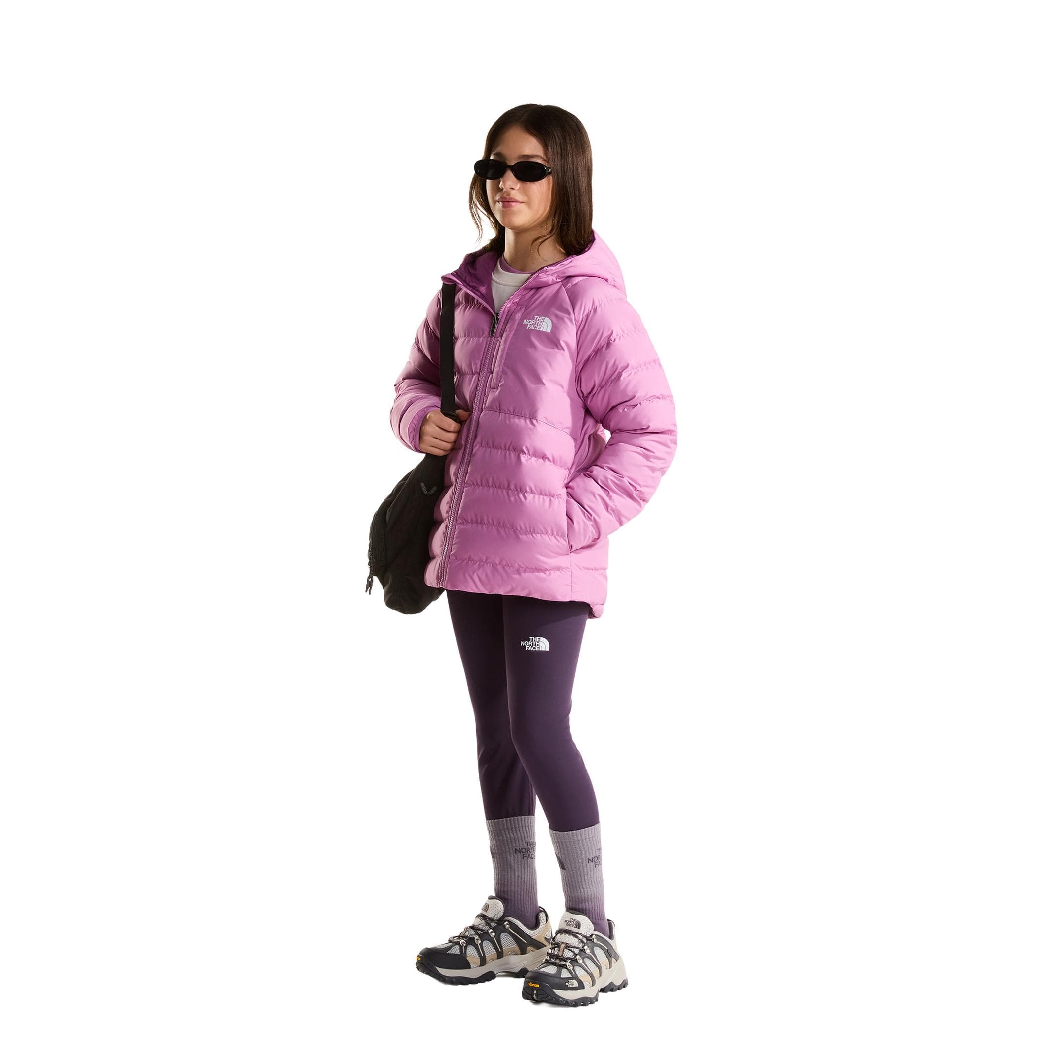 The North Face The North Face G Reversıble Perrıto Hooded Jacket Çocuk Mont Pembe - 5