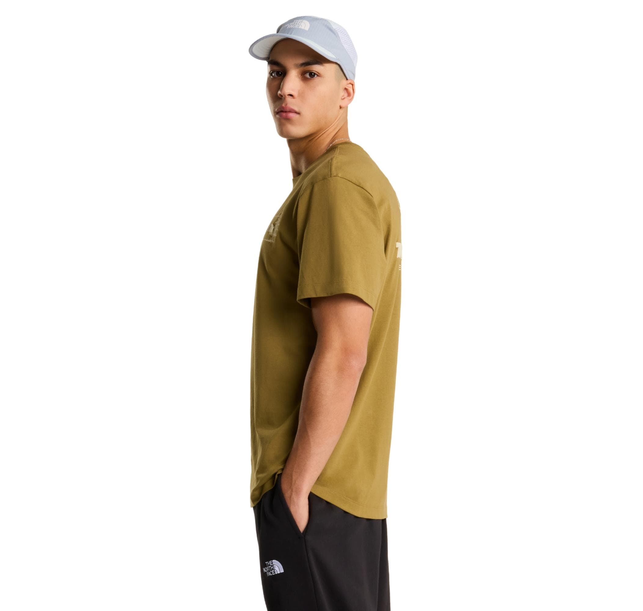 The North Face The North Face M Campıng Relaxed Short Sleeve Tee-Graph Erkek T-Shirt Haki - 2