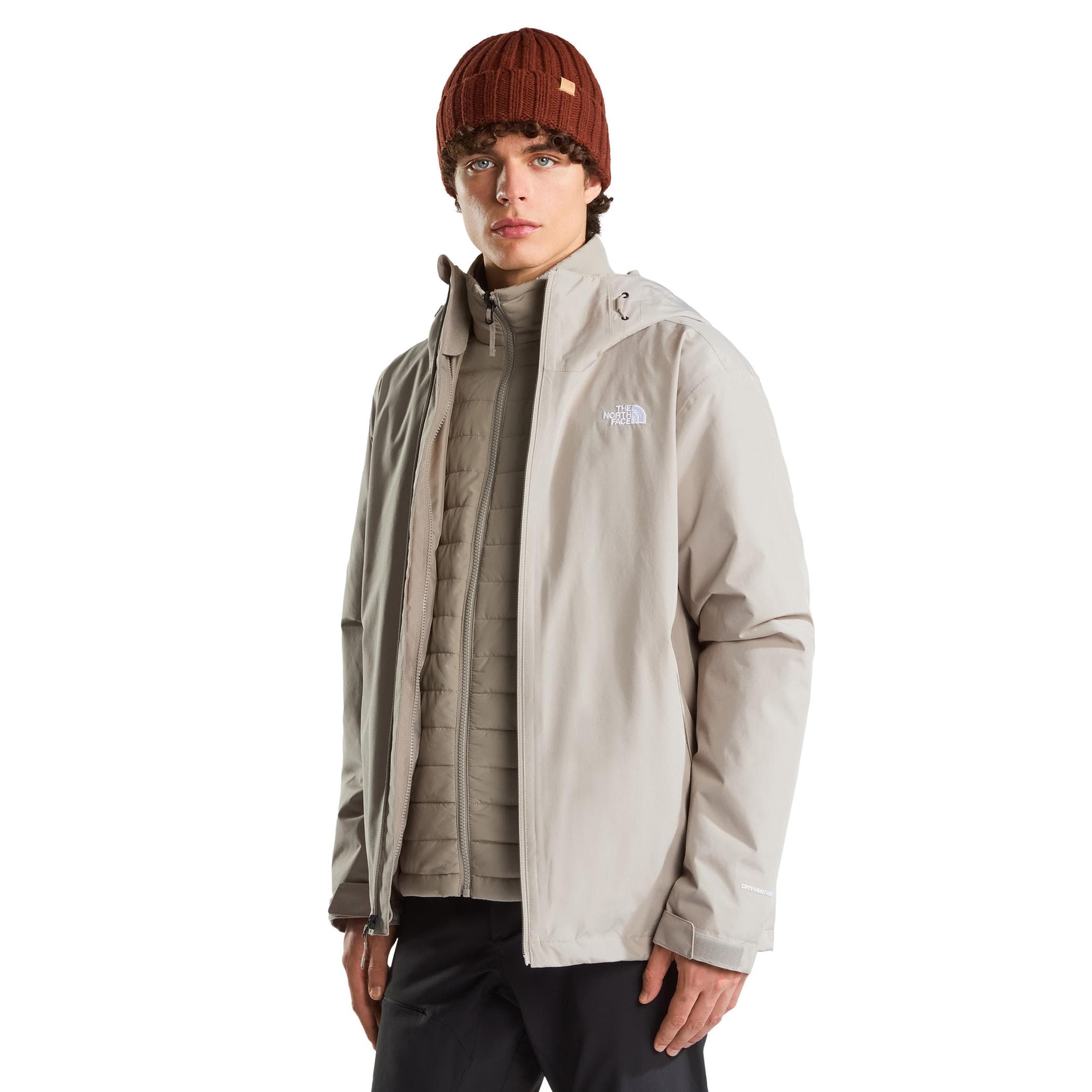 The North Face The North Face M Carto Mono Trıclımate Hooded Jacket Erkek Mont Krem - 3
