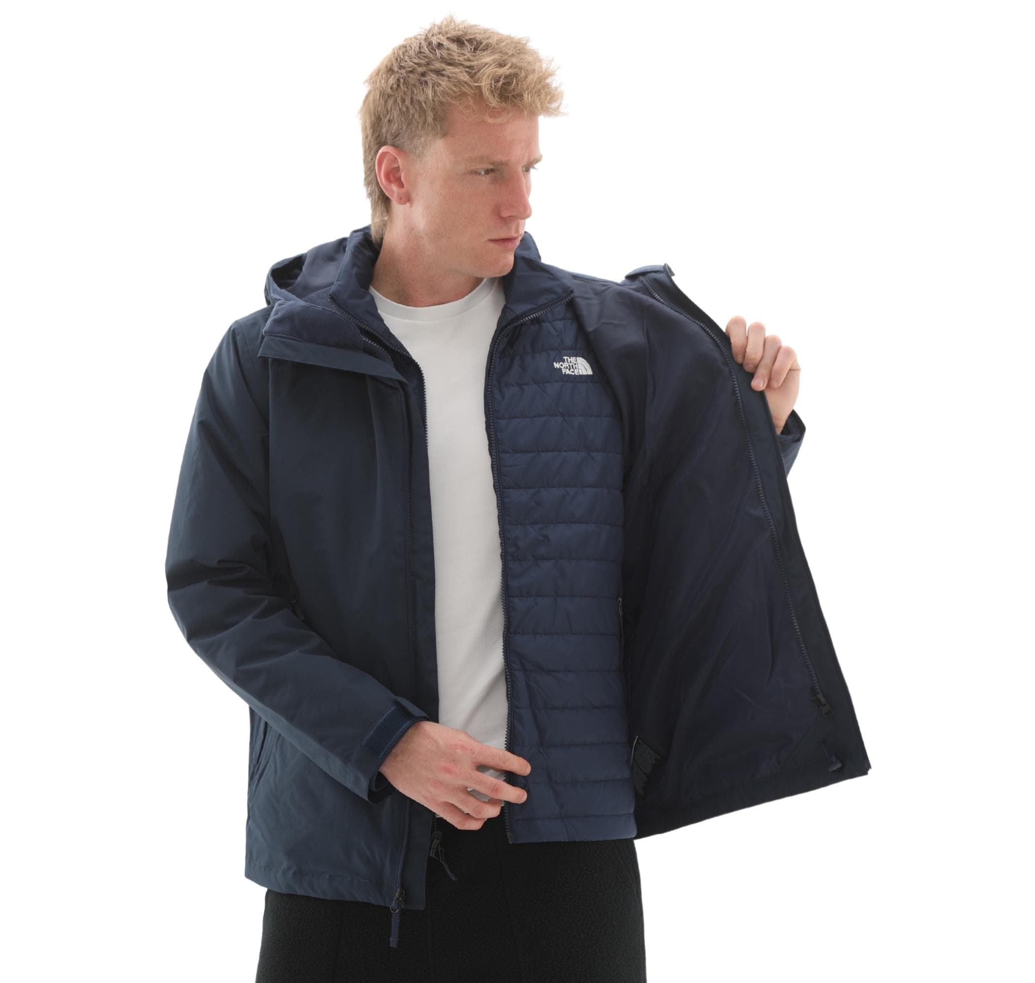 The North Face The North Face M Carto Mono Trıclımate Hooded Jacket Erkek Mont Lacivert - 5